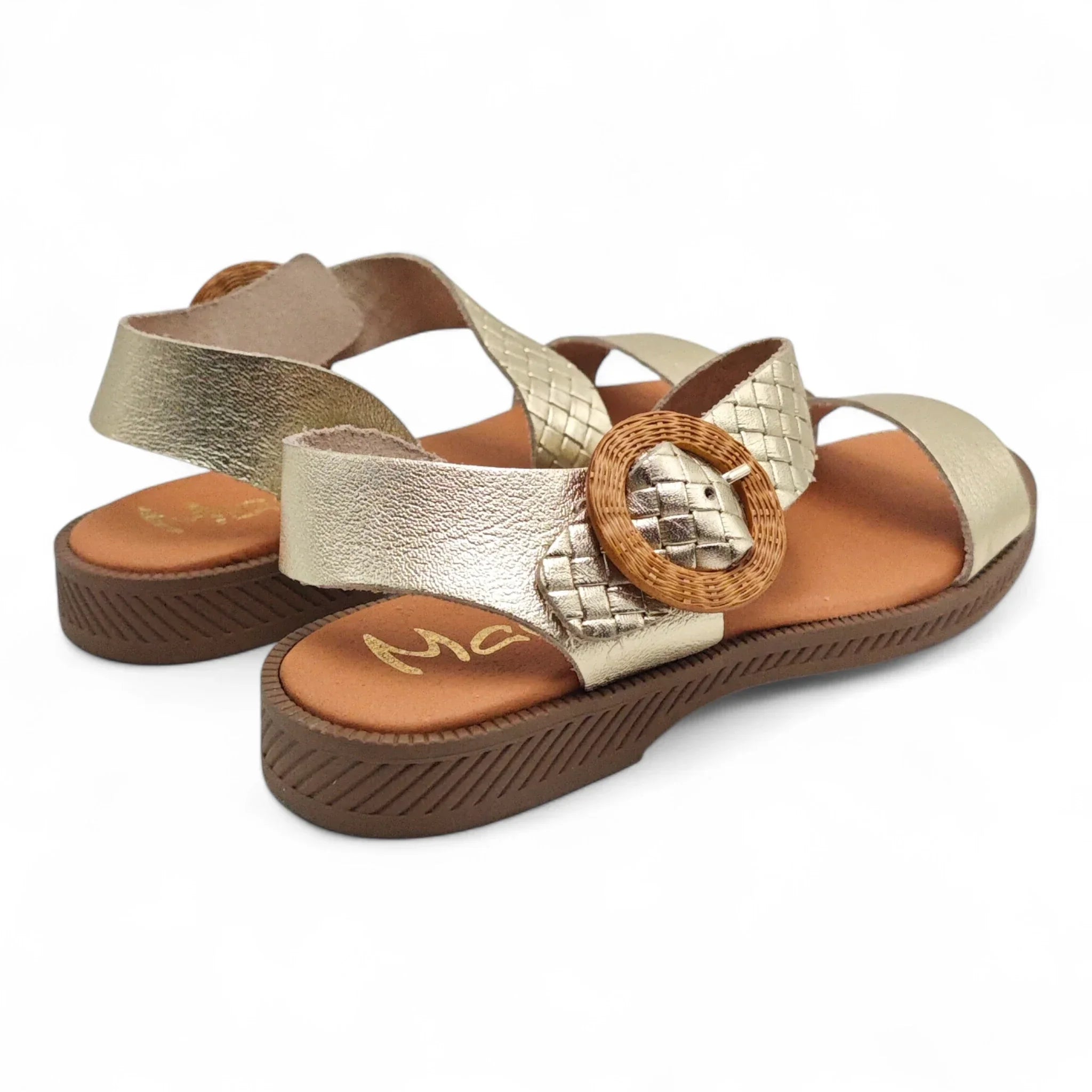 Marilla ravne sandale sa remenom za gležanj 933 - Obuća Monah