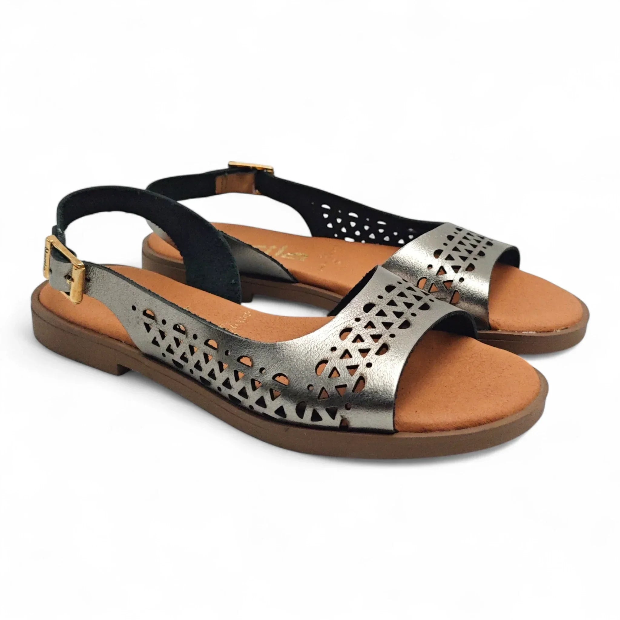 Marilla ravne sandale sa remenom za gležanj 972 - Obuća Monah