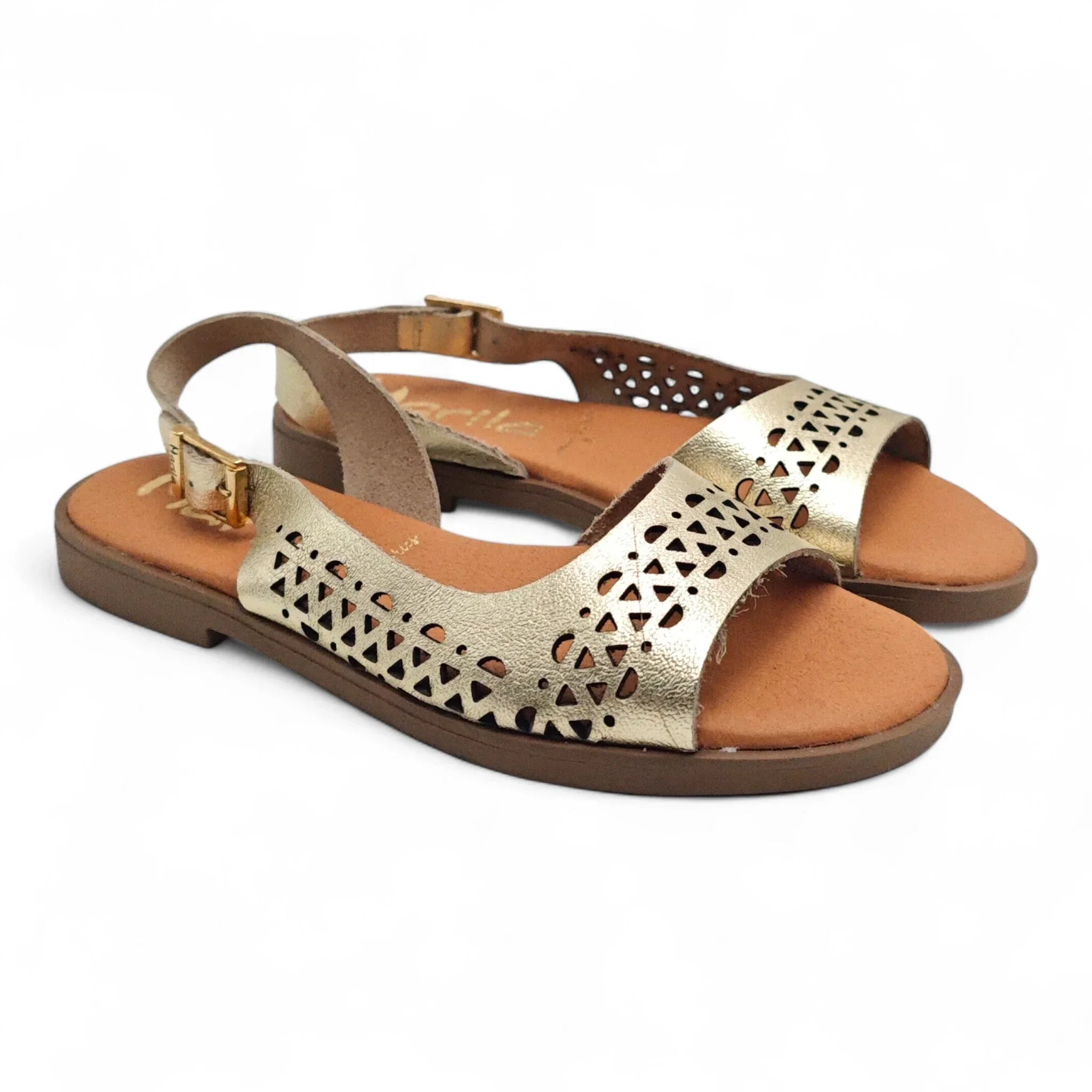 Marilla ravne sandale sa remenom za gležanj 972 - Obuća Monah