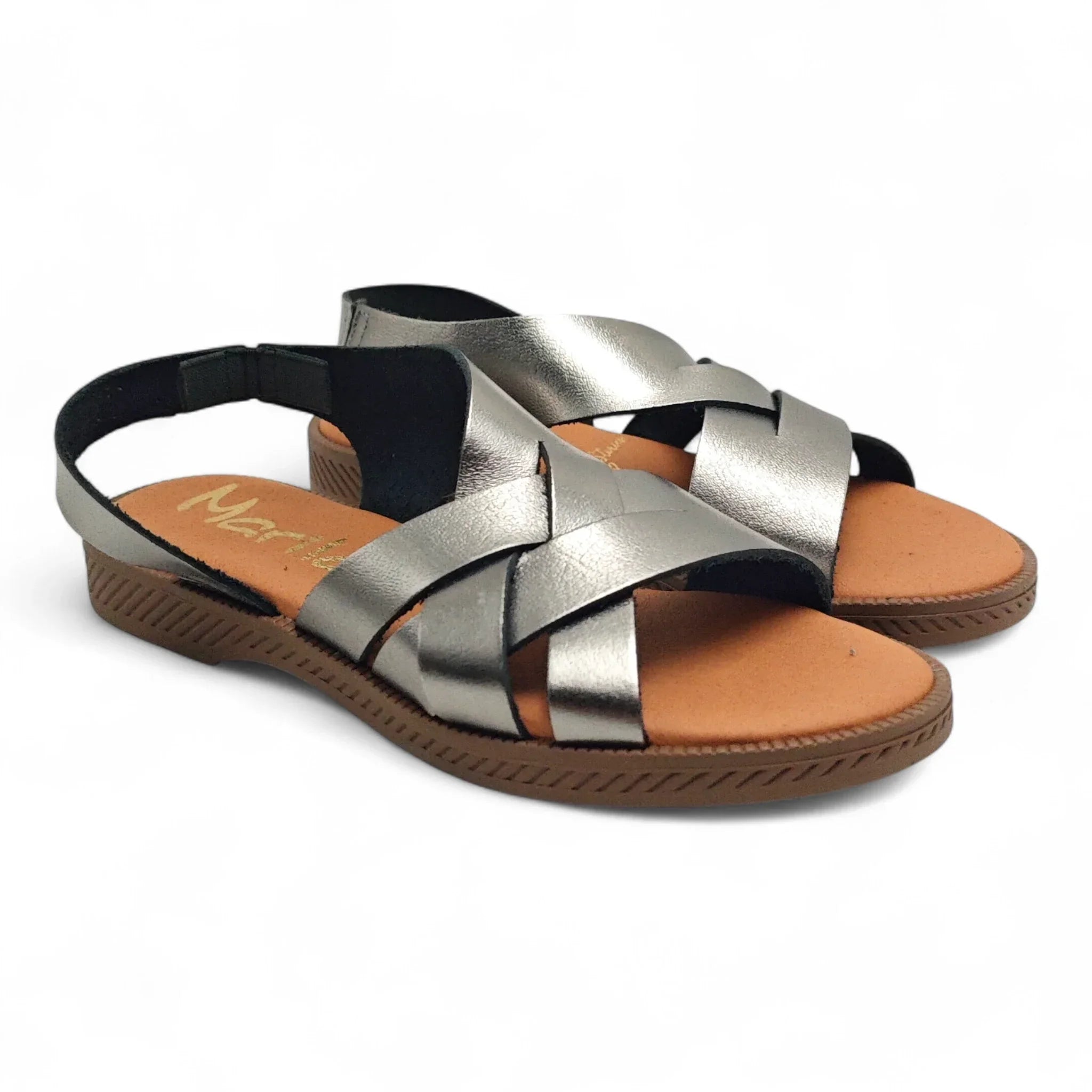 Marilla ravne sandale sa remenom za gležanj 983 - Obuća Monah