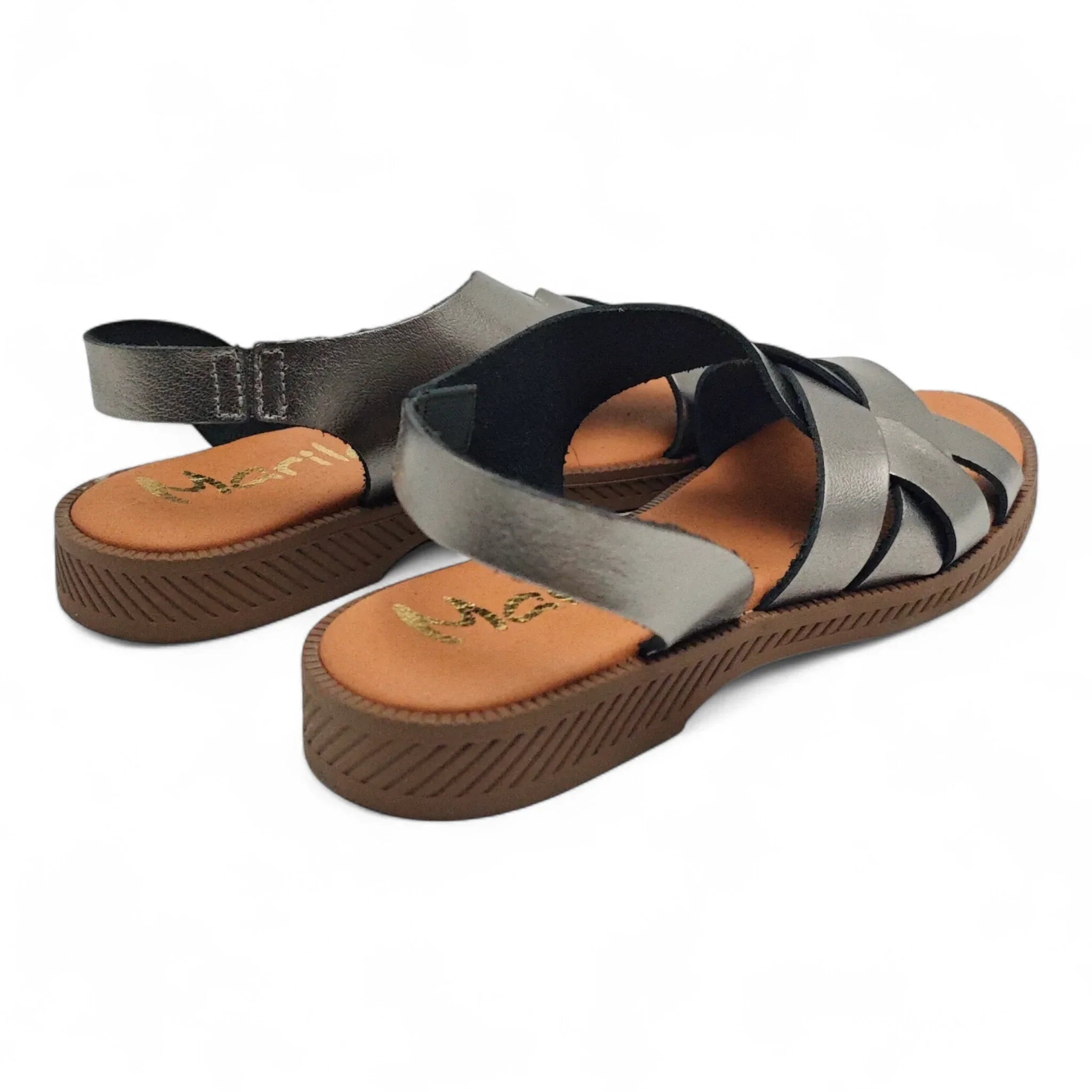 Marilla ravne sandale sa remenom za gležanj 983 - Obuća Monah