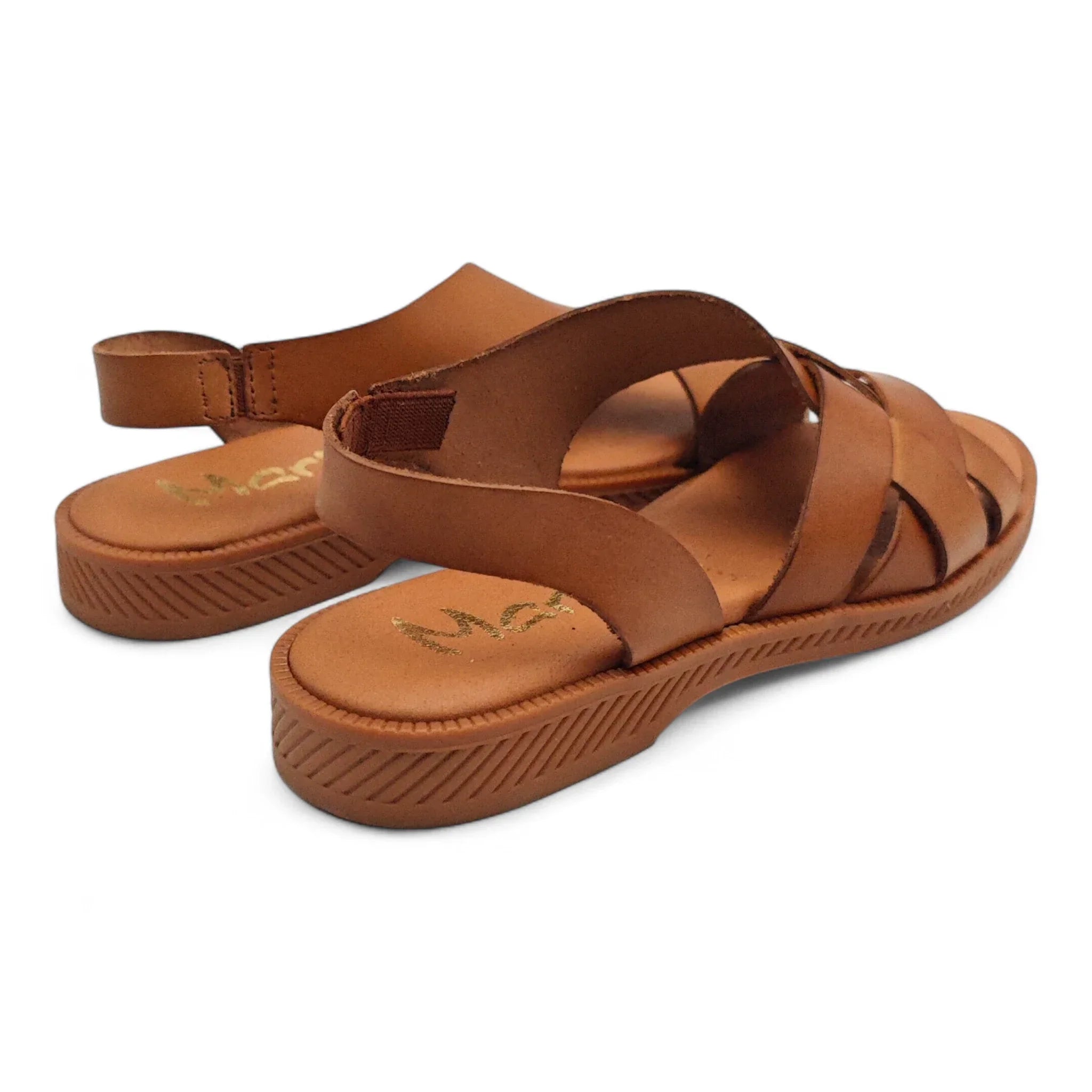 Marilla ravne sandale sa remenom za gležanj 983 - Obuća Monah