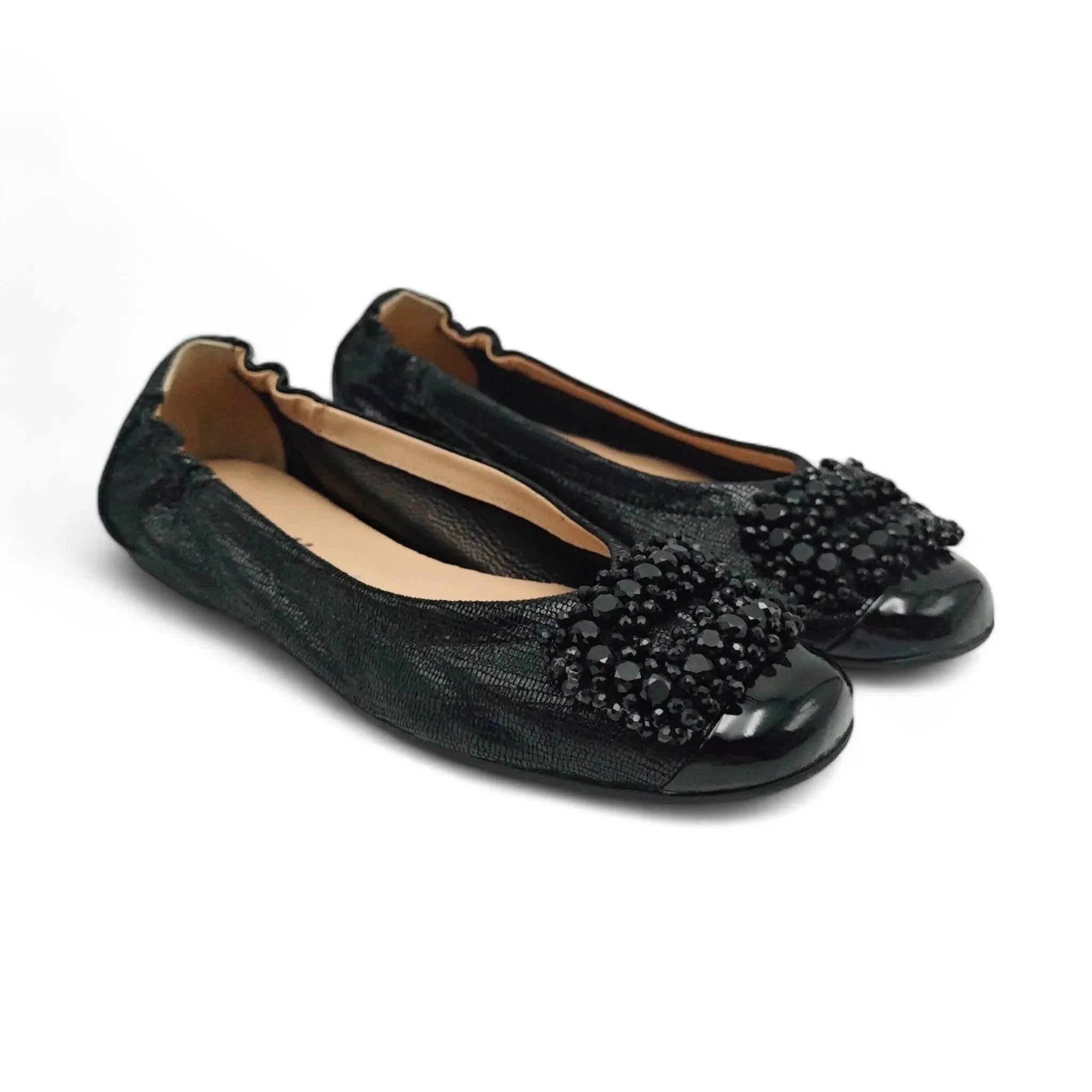 Mascia zaobljene baletanke na poliuretanskom đonu 165 - Obuća Monah