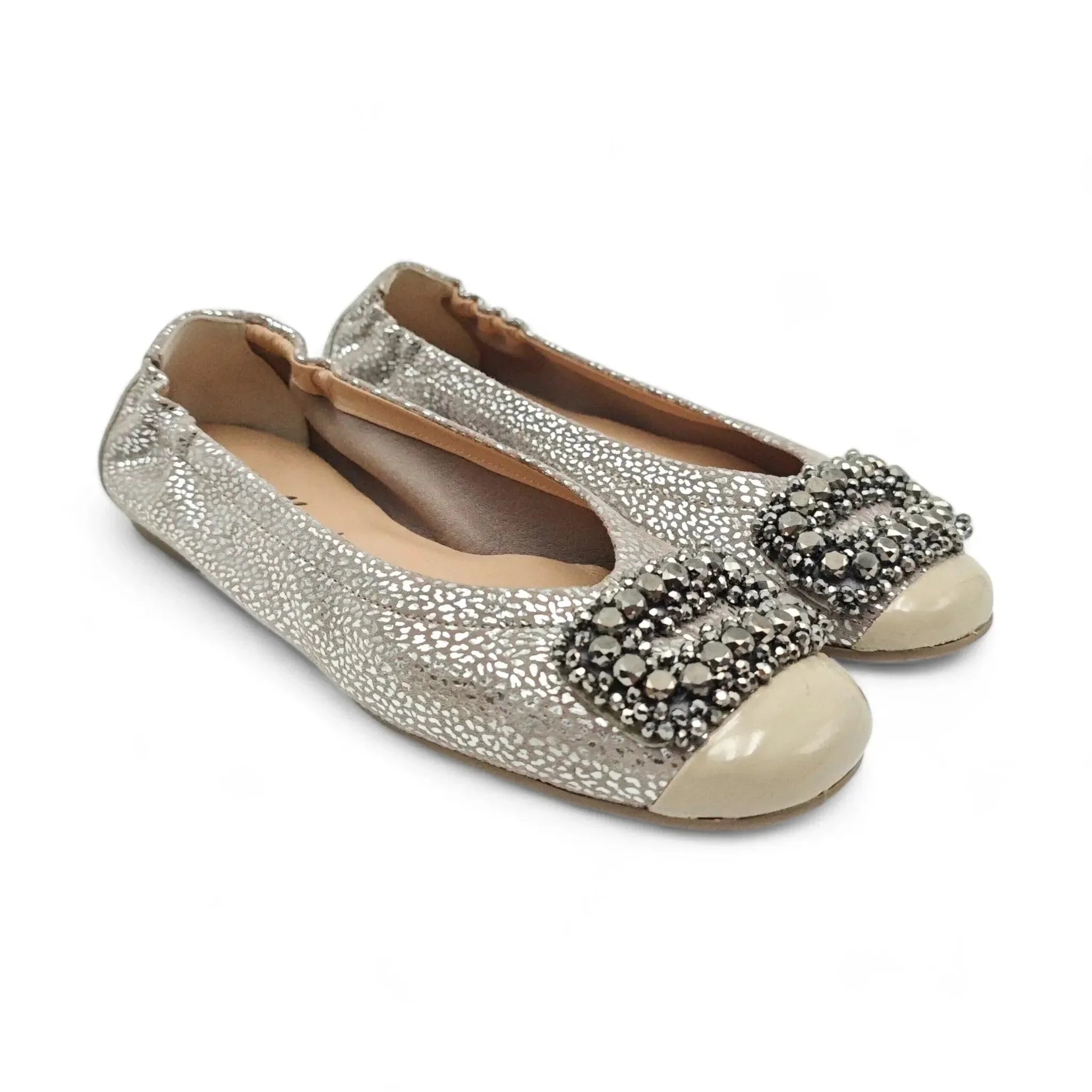 Mascia zaobljene baletanke na poliuretanskom đonu 165 - Obuća Monah