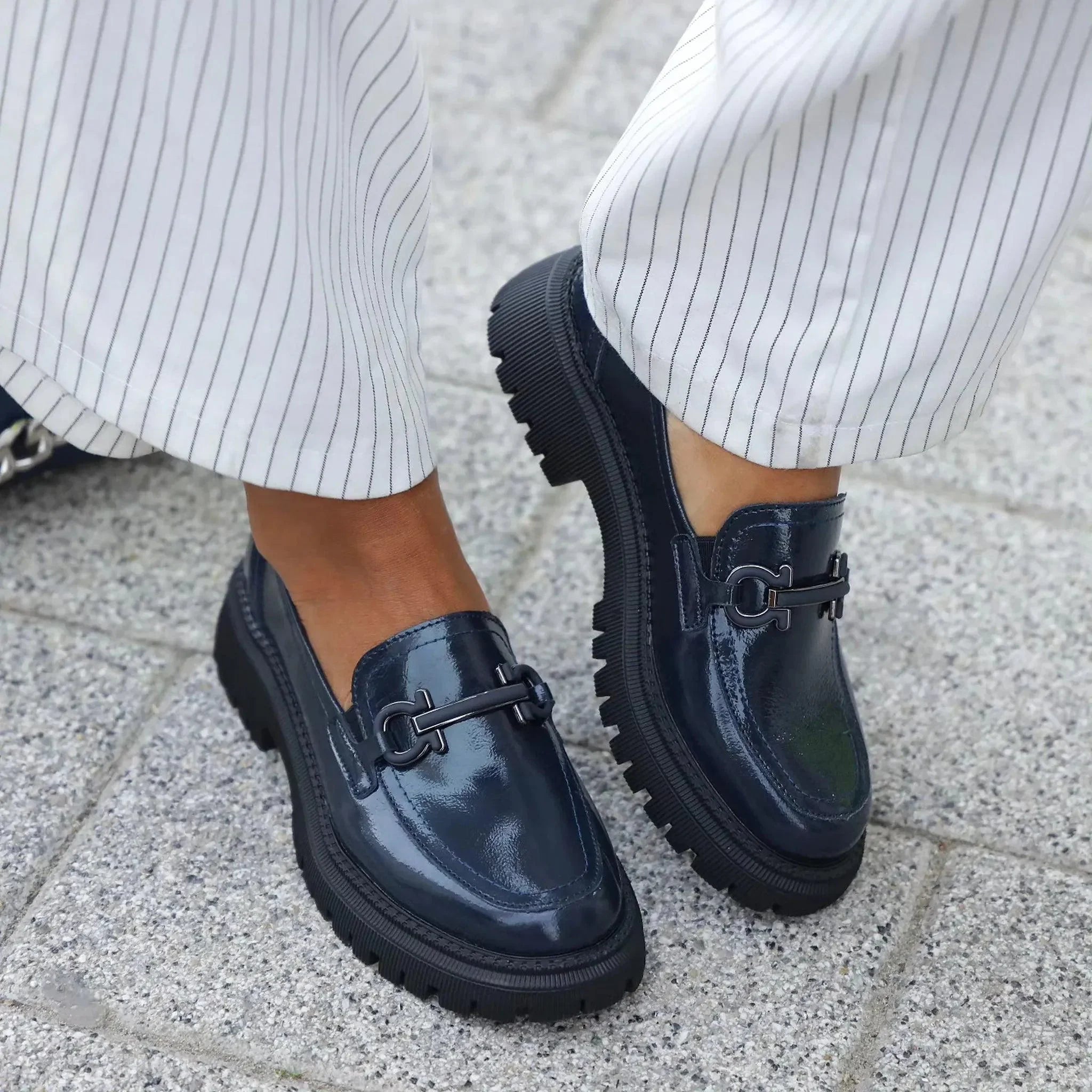 Matiz klasične brodarice sa poliuretanskim đonom 3045 - Obuća Monah