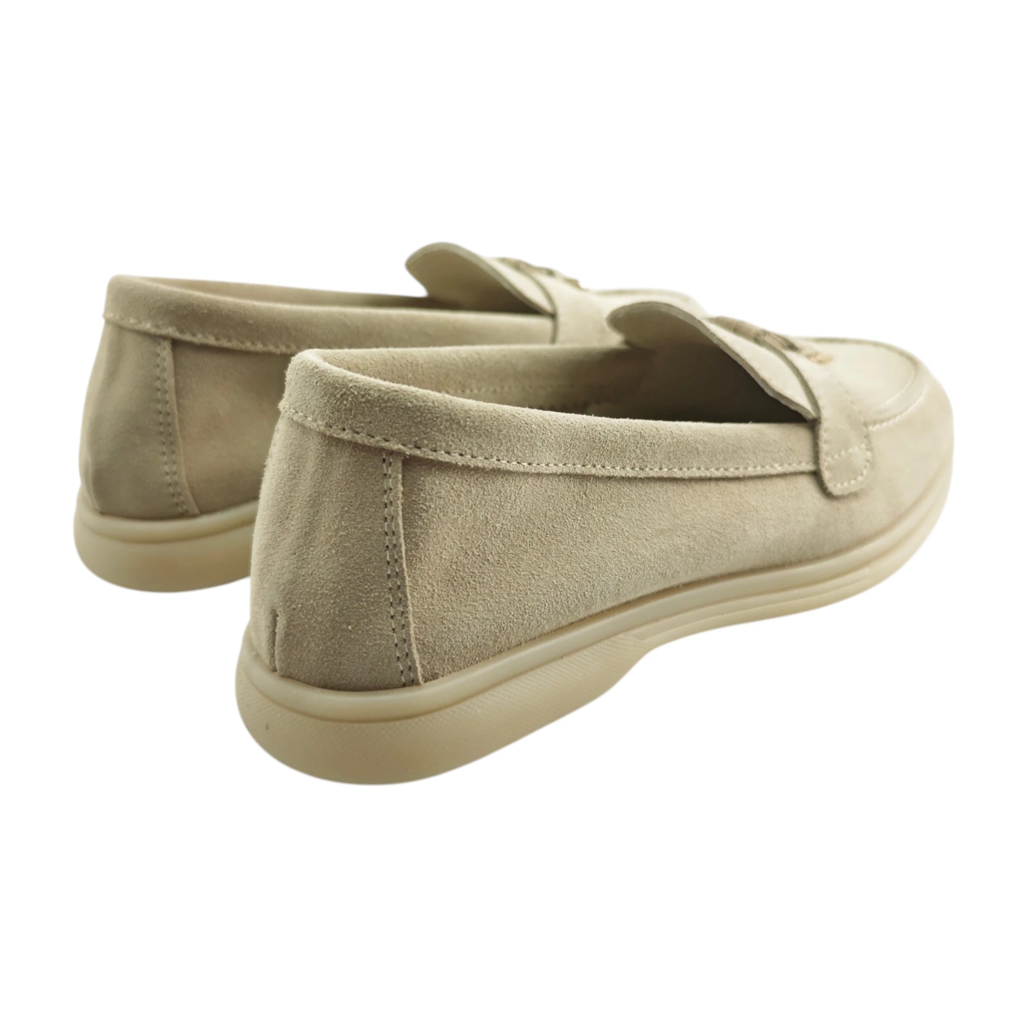 Moda Pelle 1035 bež pogled straga
