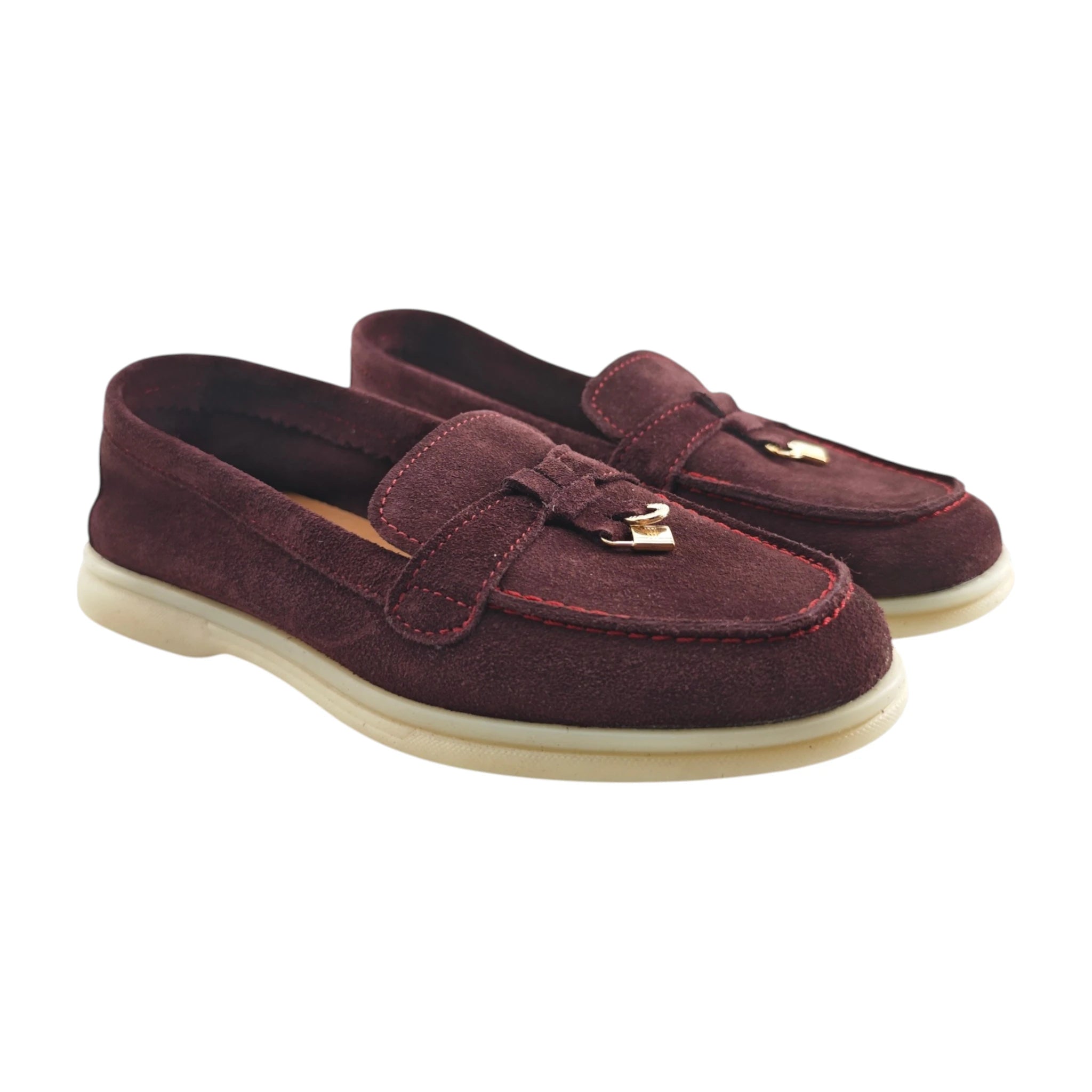 Moda Pelle 1035 bordo pogled spreda