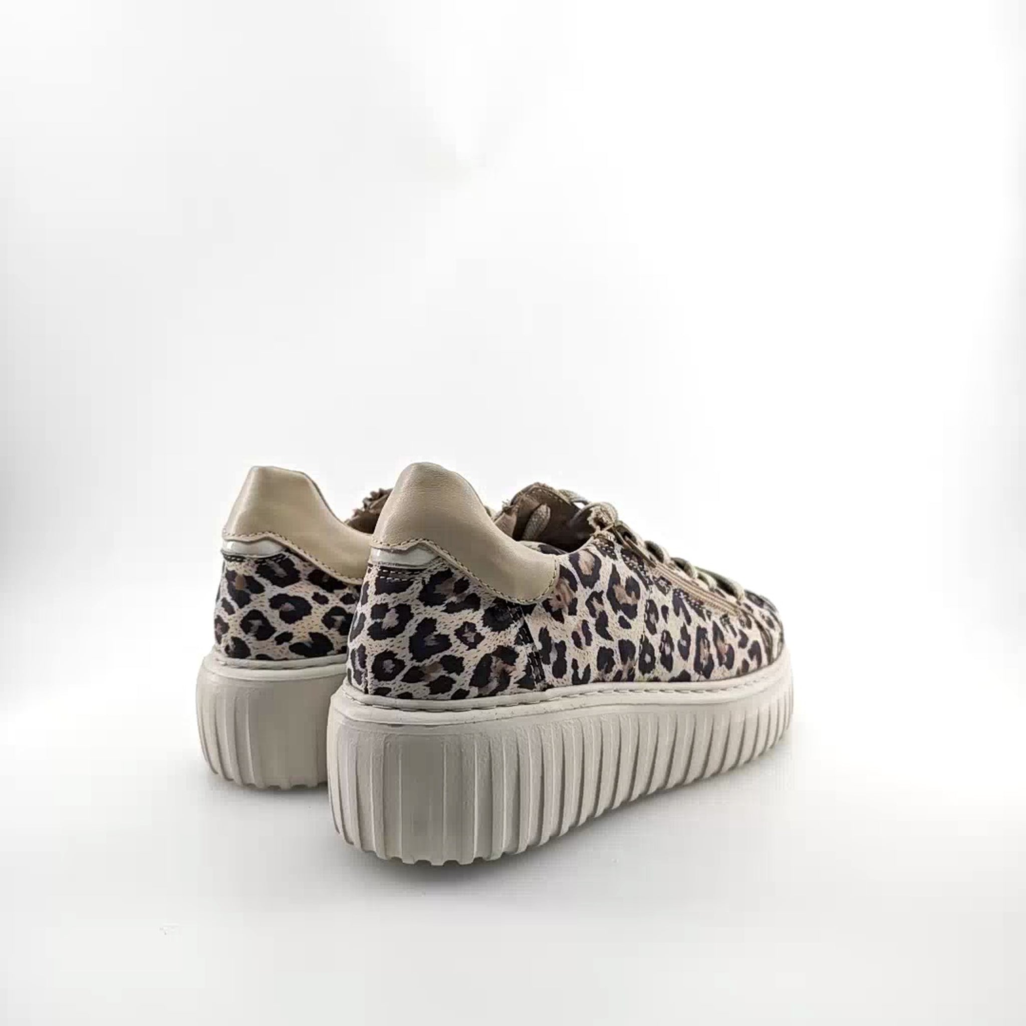 Moda Pelle 15550 smeđi leopard pogled straga