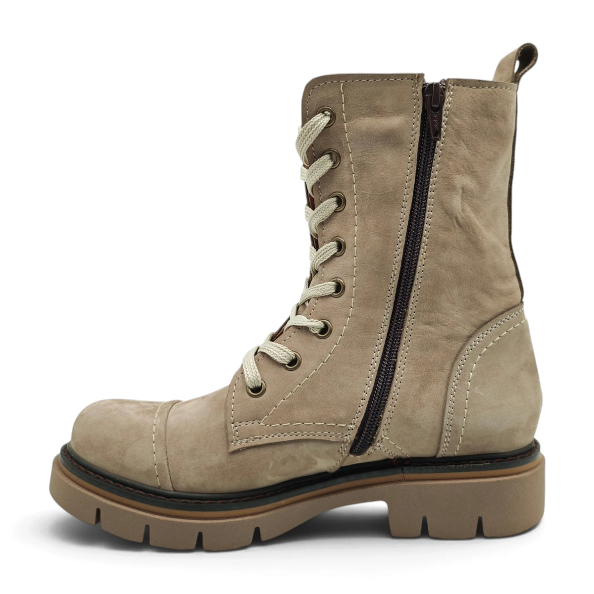 Moda Pelle 19010 maglovito taupe pogled levo #Boja_maglovito taupe