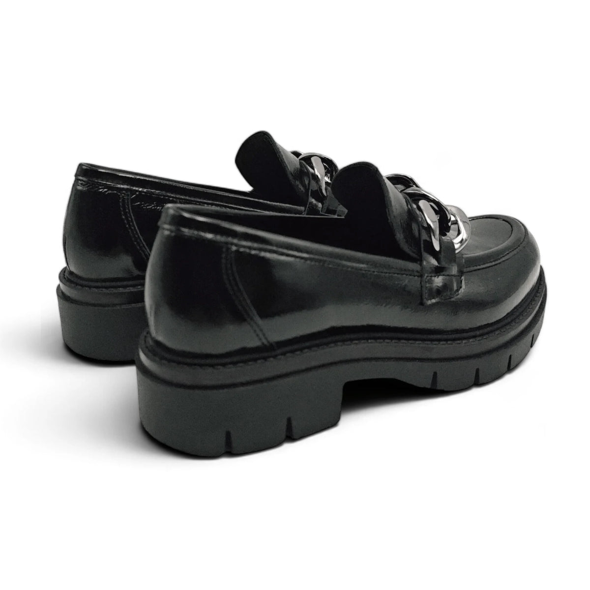 Moda Pelle 2520 crni lak pogled straga #Boja_crni lak