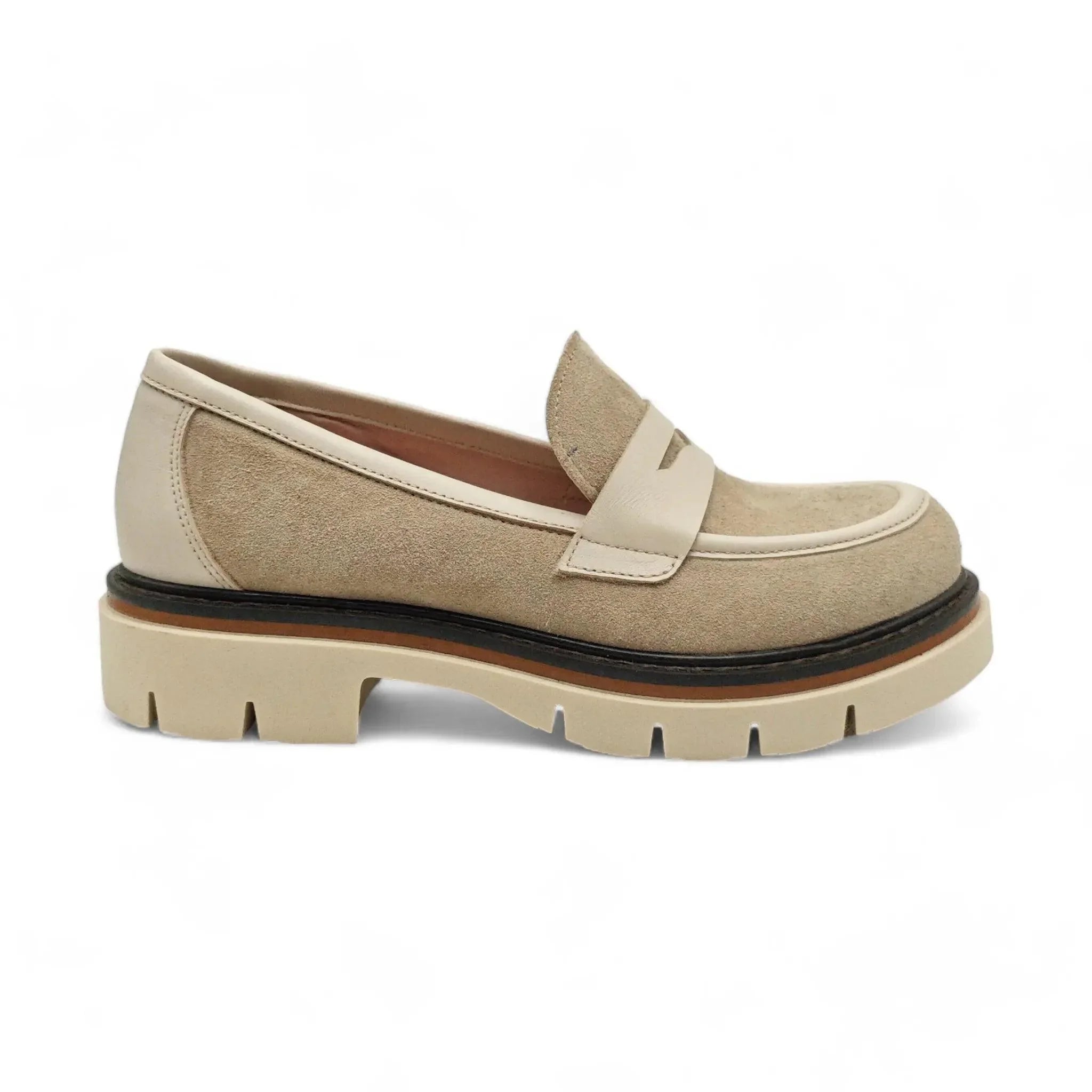 Moda Pelle 2525 bež pogled desno