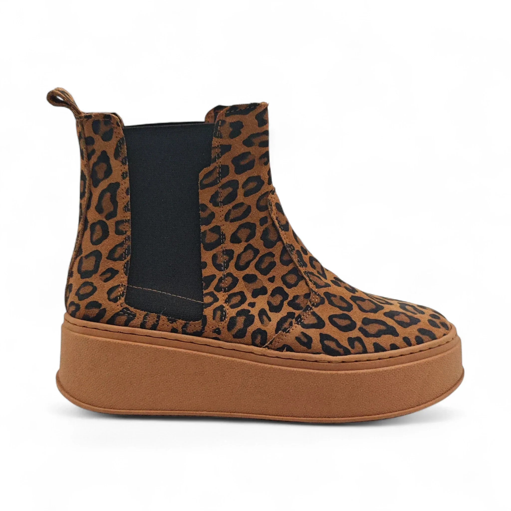 Moda Pelle 9090 smeđi leopard pogled desno