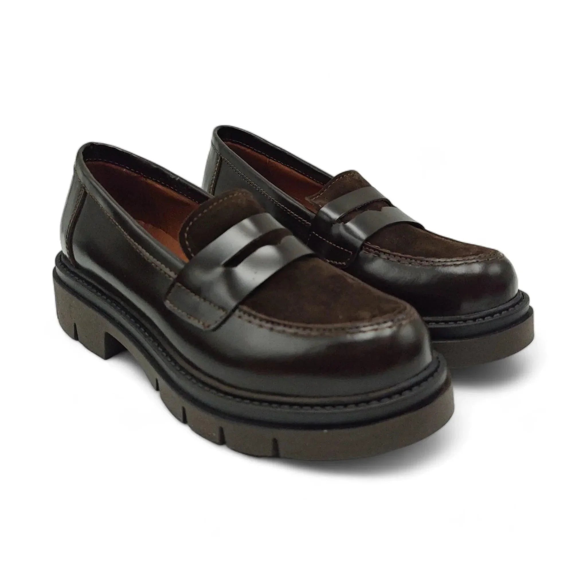 Moda Pelle klasične brodarice sa gumenim đonom 1610 - Obuća Monah