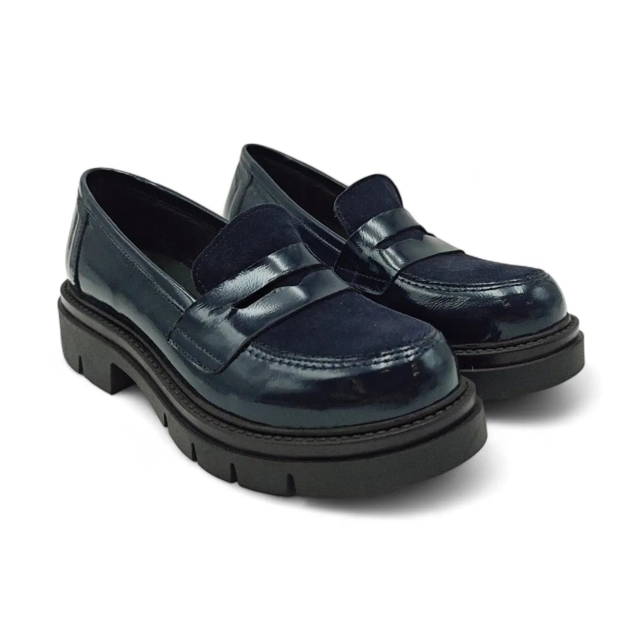 Moda Pelle klasične brodarice sa gumenim đonom 1610 - Obuća Monah