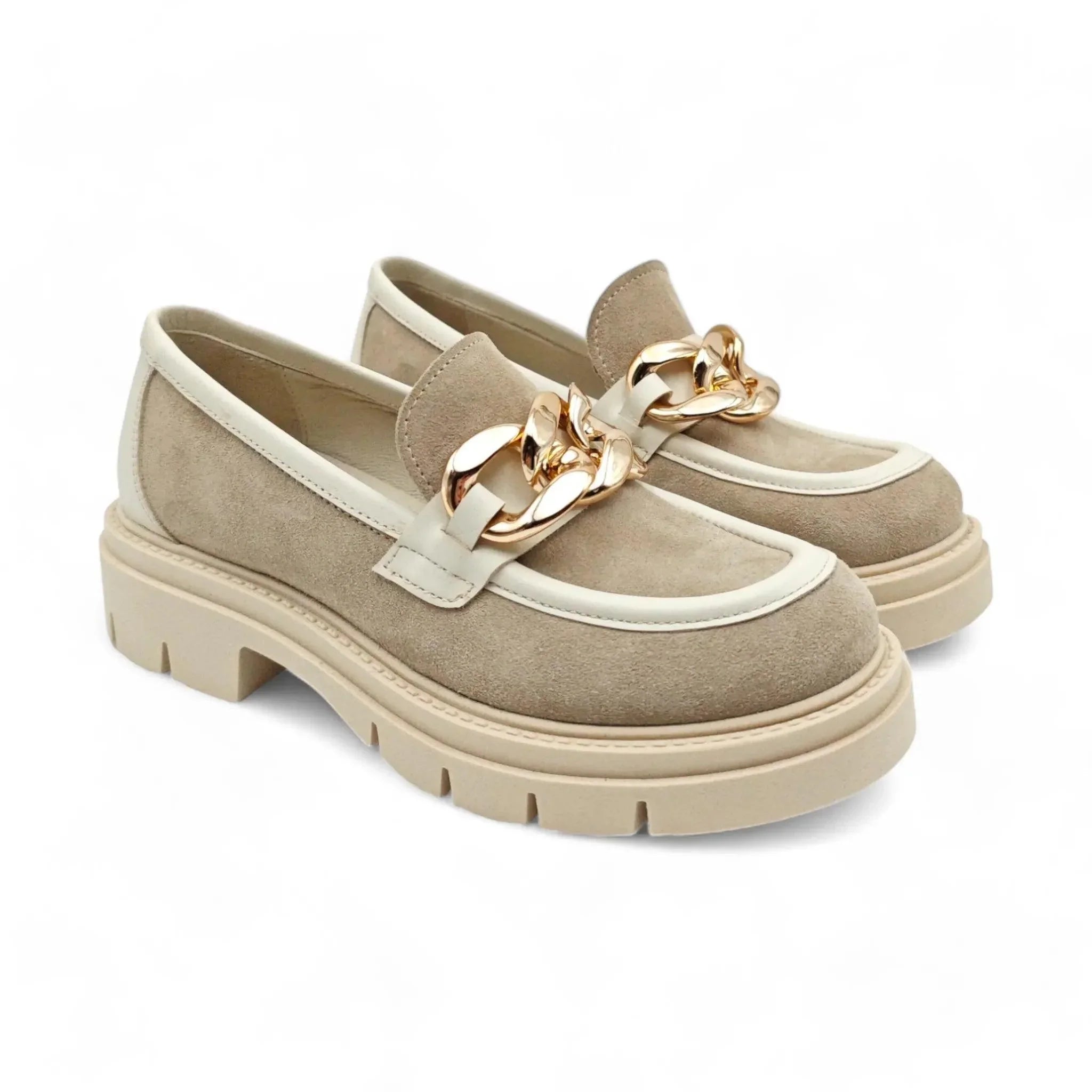 Moda Pelle klasične brodarice sa gumenim đonom 2520 - Obuća Monah