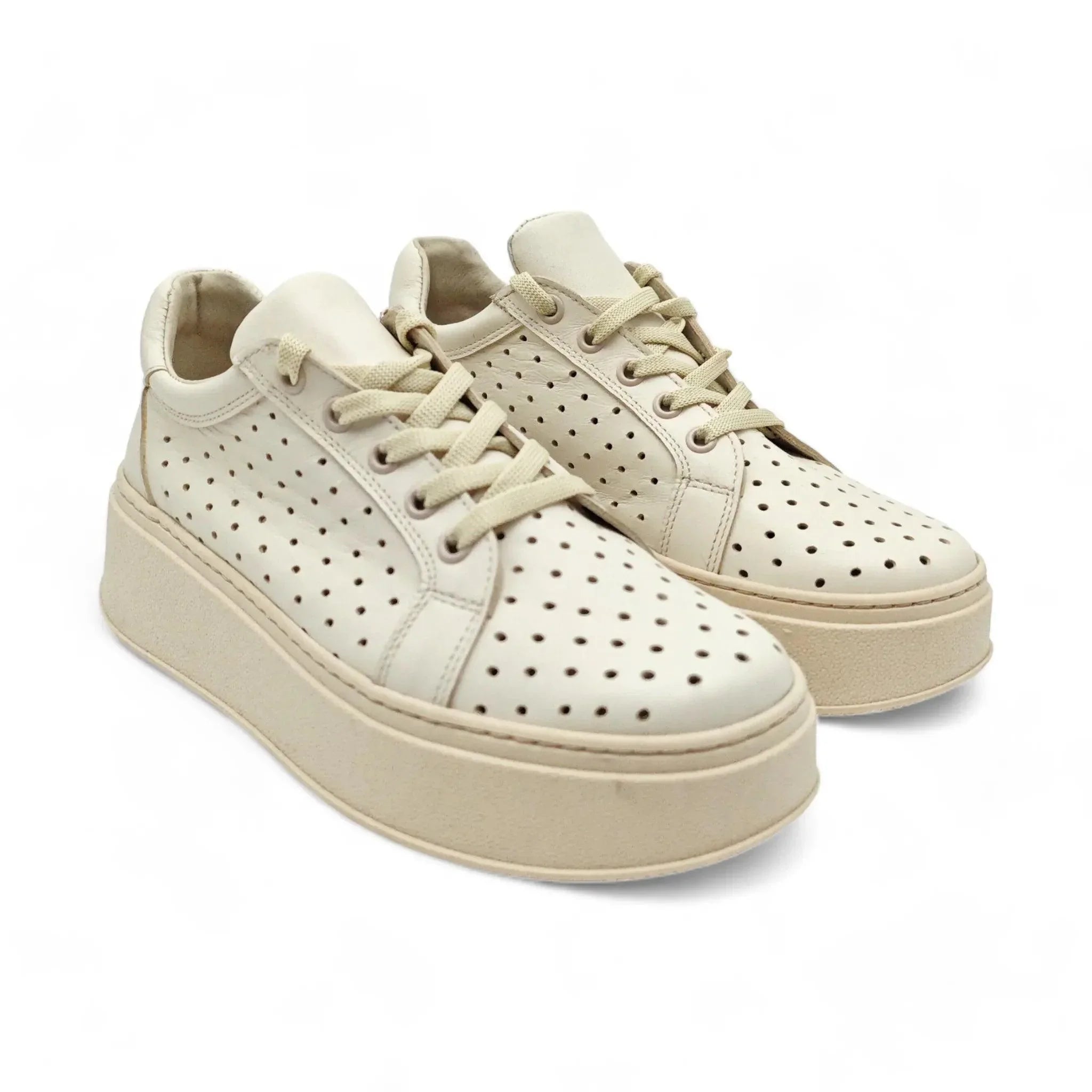 Moda Pelle 11156 bež pogled spreda