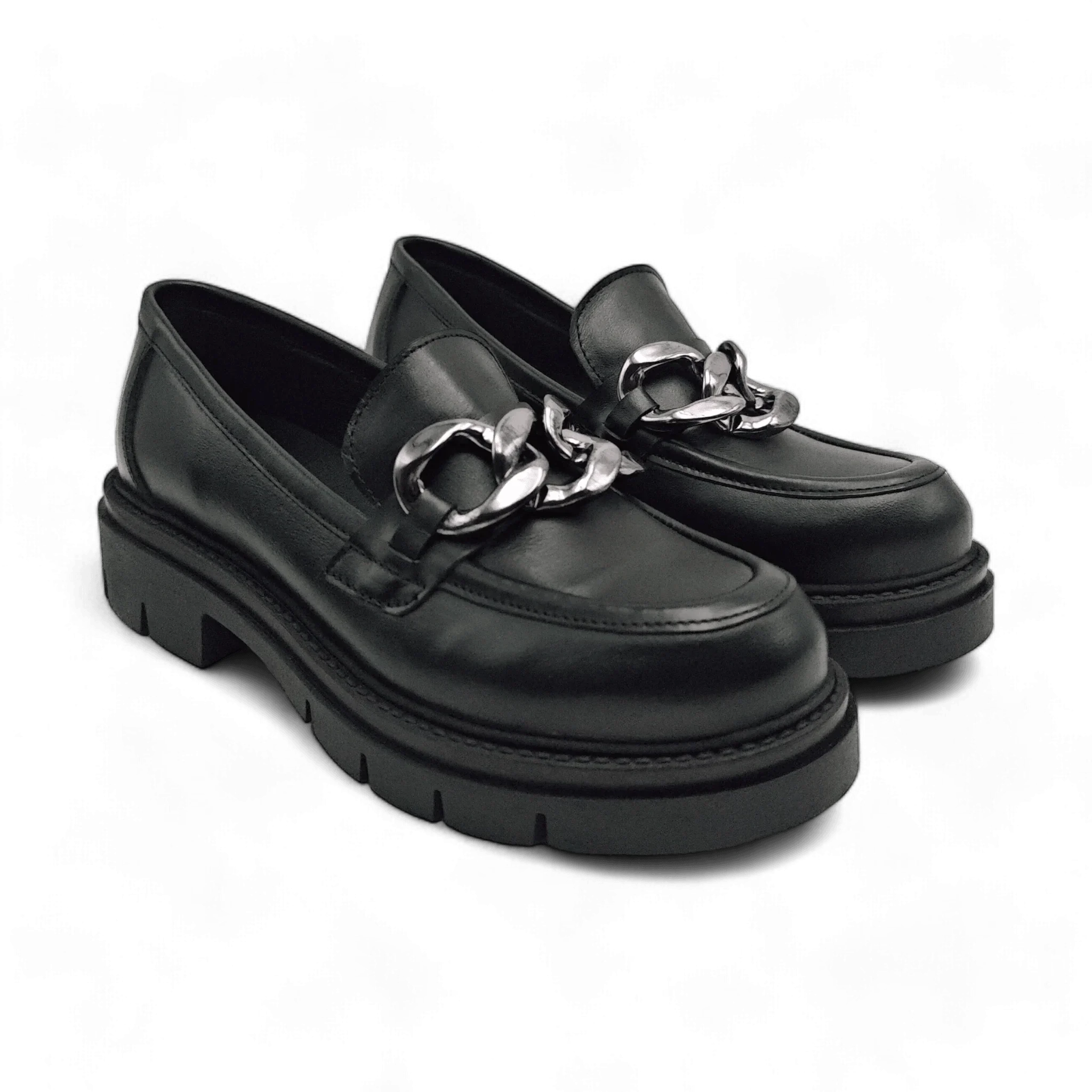 Moda Pelle klasične brodarice sa gumenim đonom 2520 - Obuća Monah