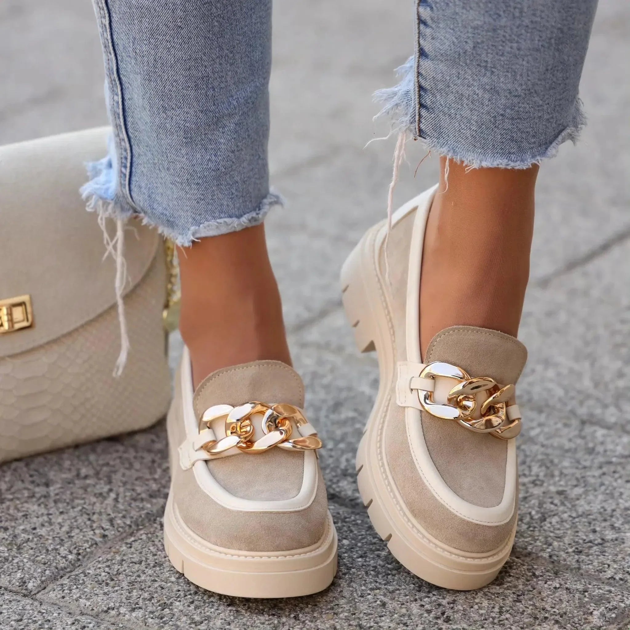 Moda Pelle 2520 bež instagram