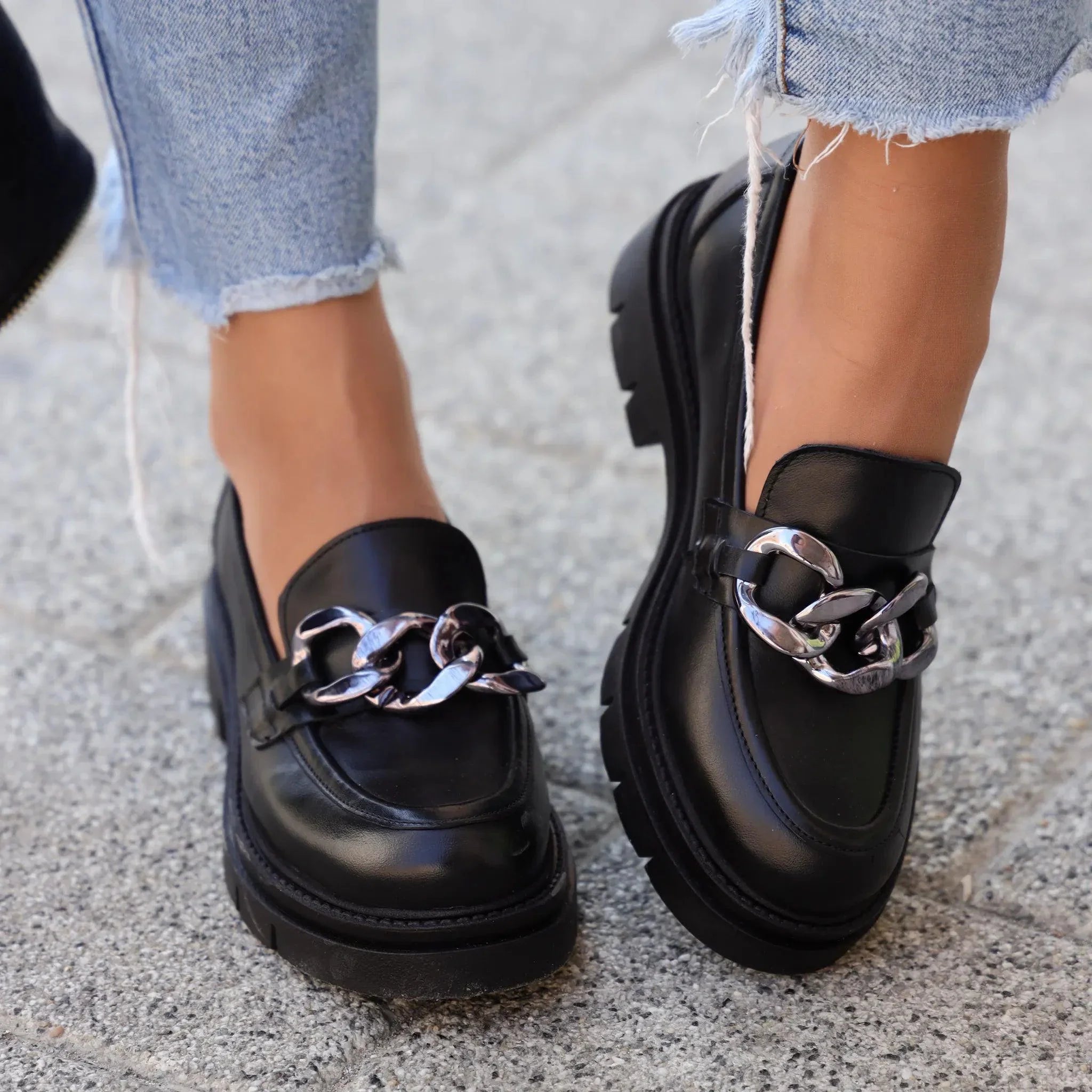 Moda Pelle klasične brodarice sa gumenim đonom 2520 - Obuća Monah