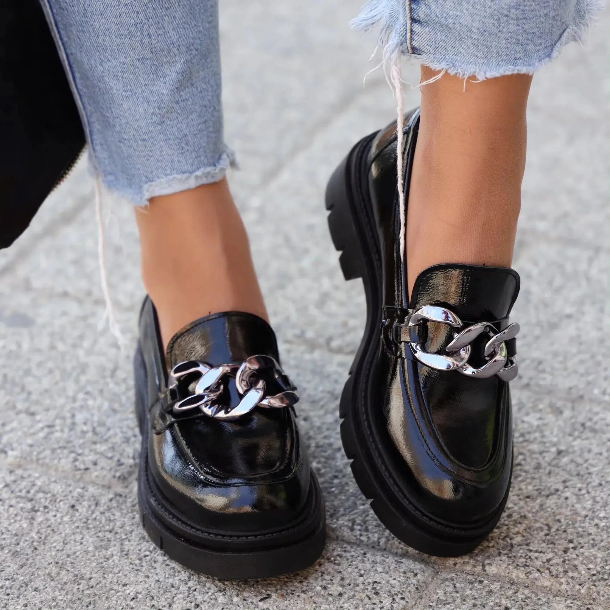 Moda Pelle klasične brodarice sa gumenim đonom 2520 - Obuća Monah