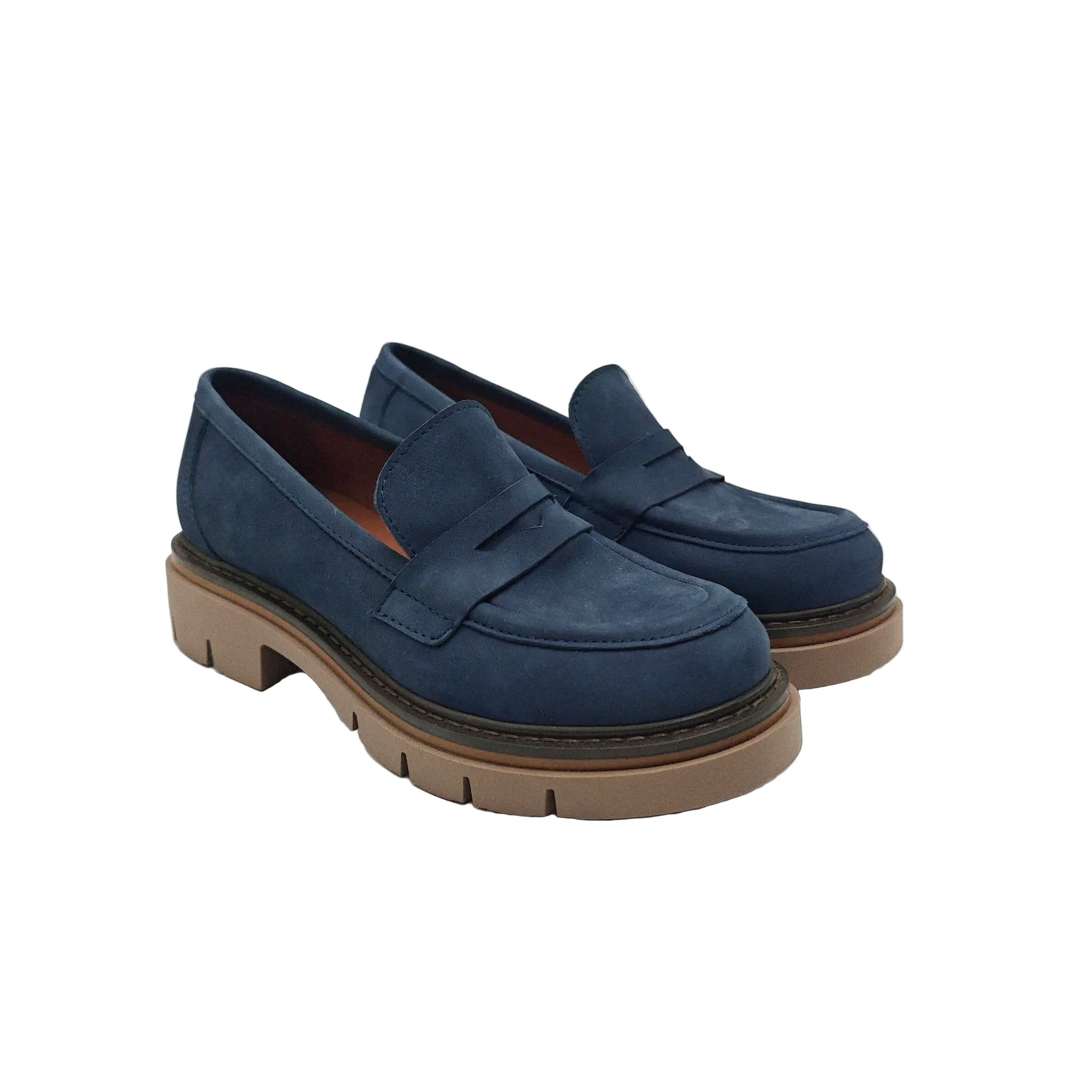 Moda Pelle klasične brodarice sa gumenim đonom 2521