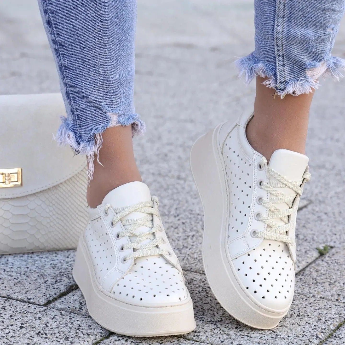Moda Pelle 11156 bež instagram