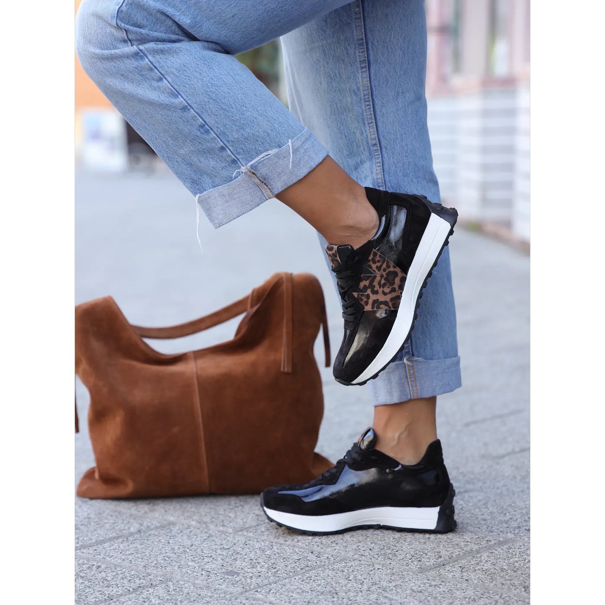 Moda Pelle 12200 braon leopard Instagram