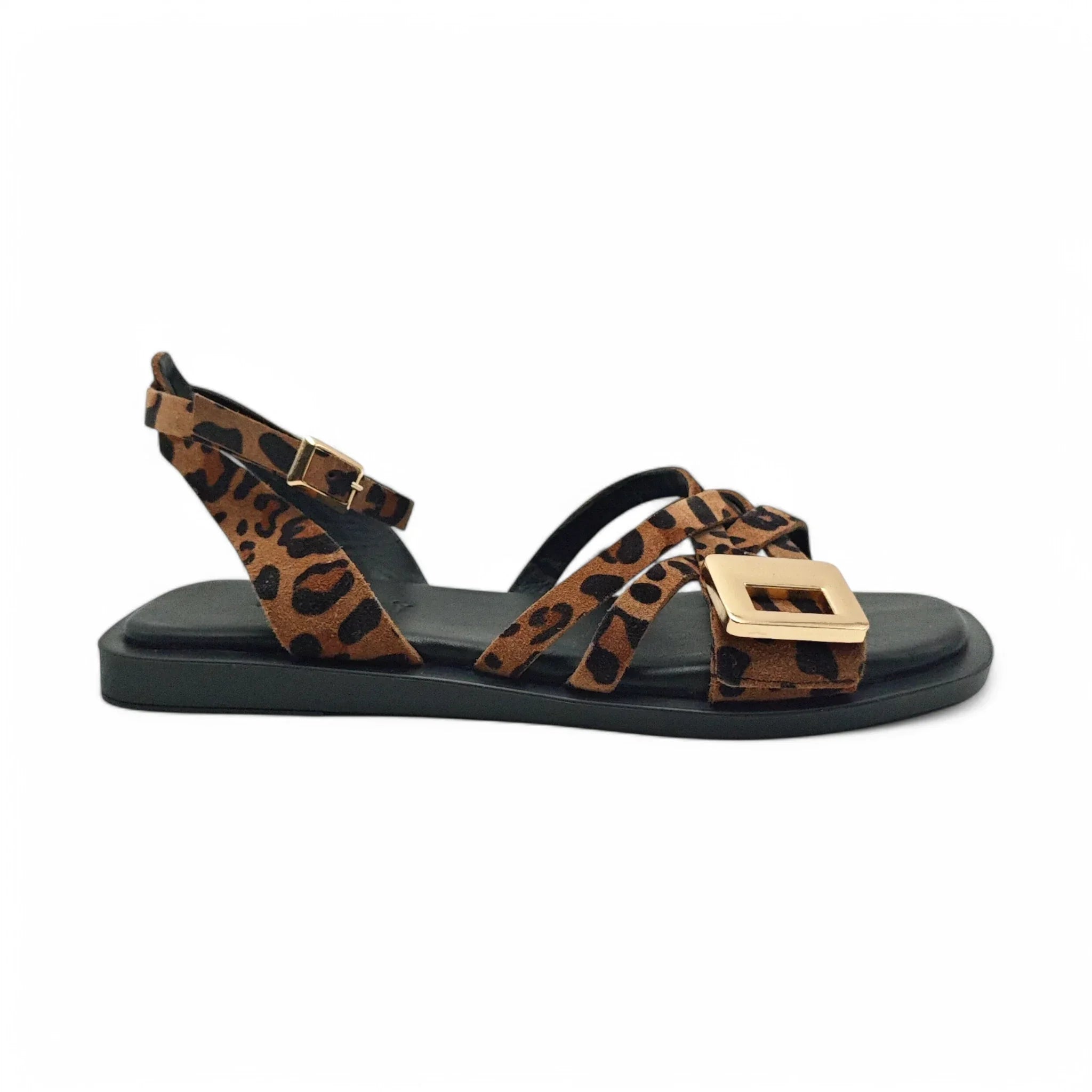 Noa Noir 447 smeđi leopard pogled desno