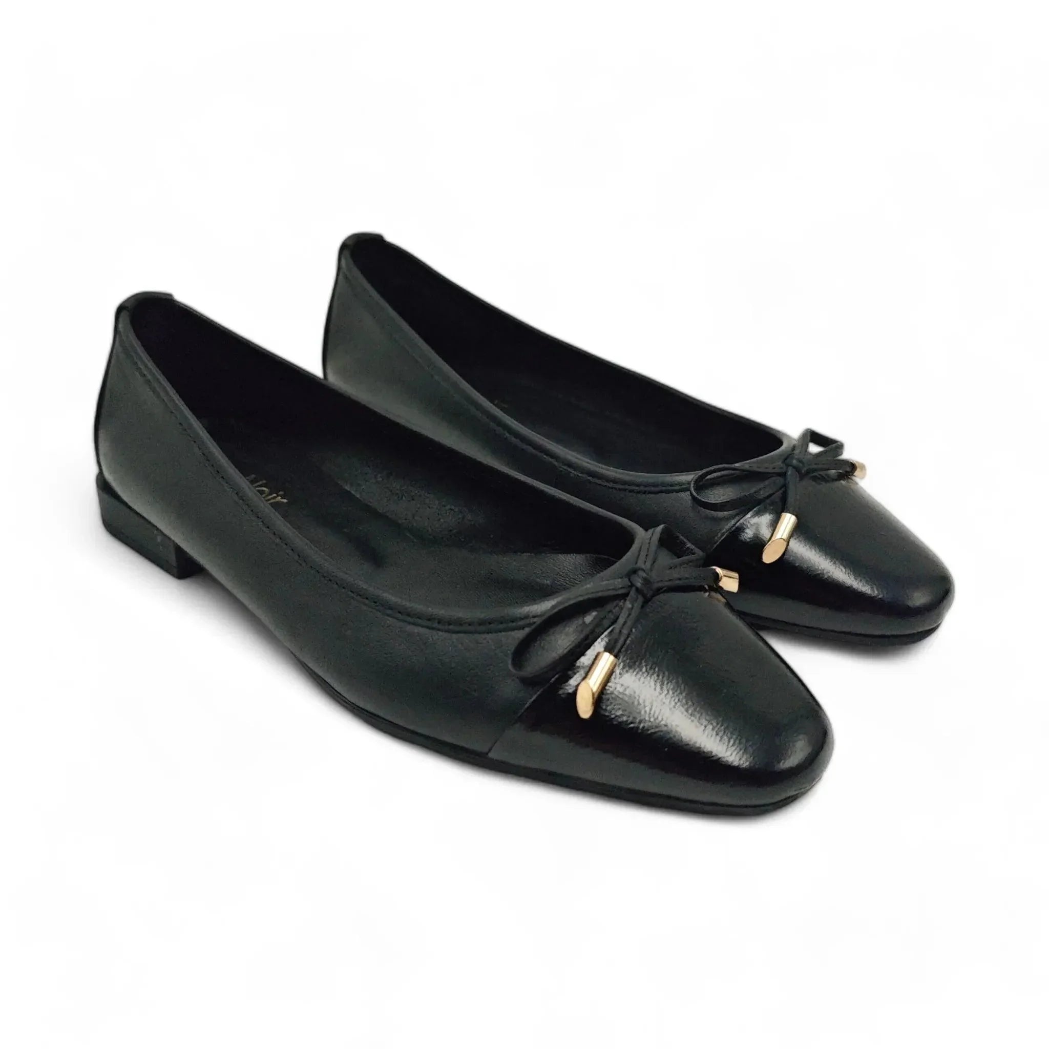 Noa Noir špicaste baletanke na poliuretanskom đonu 24001 - Obuća Monah