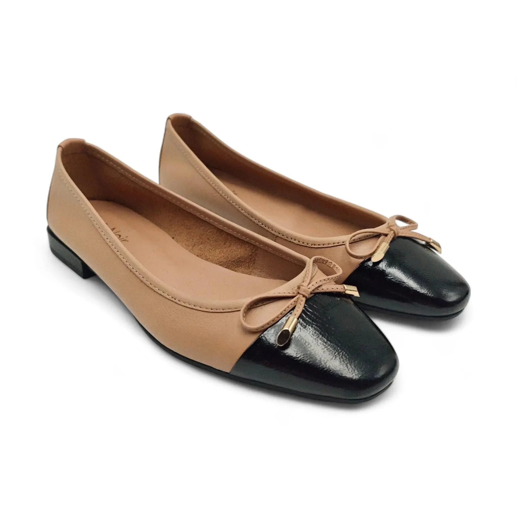 Noa Noir špicaste baletanke na poliuretanskom đonu 24001 - Obuća Monah