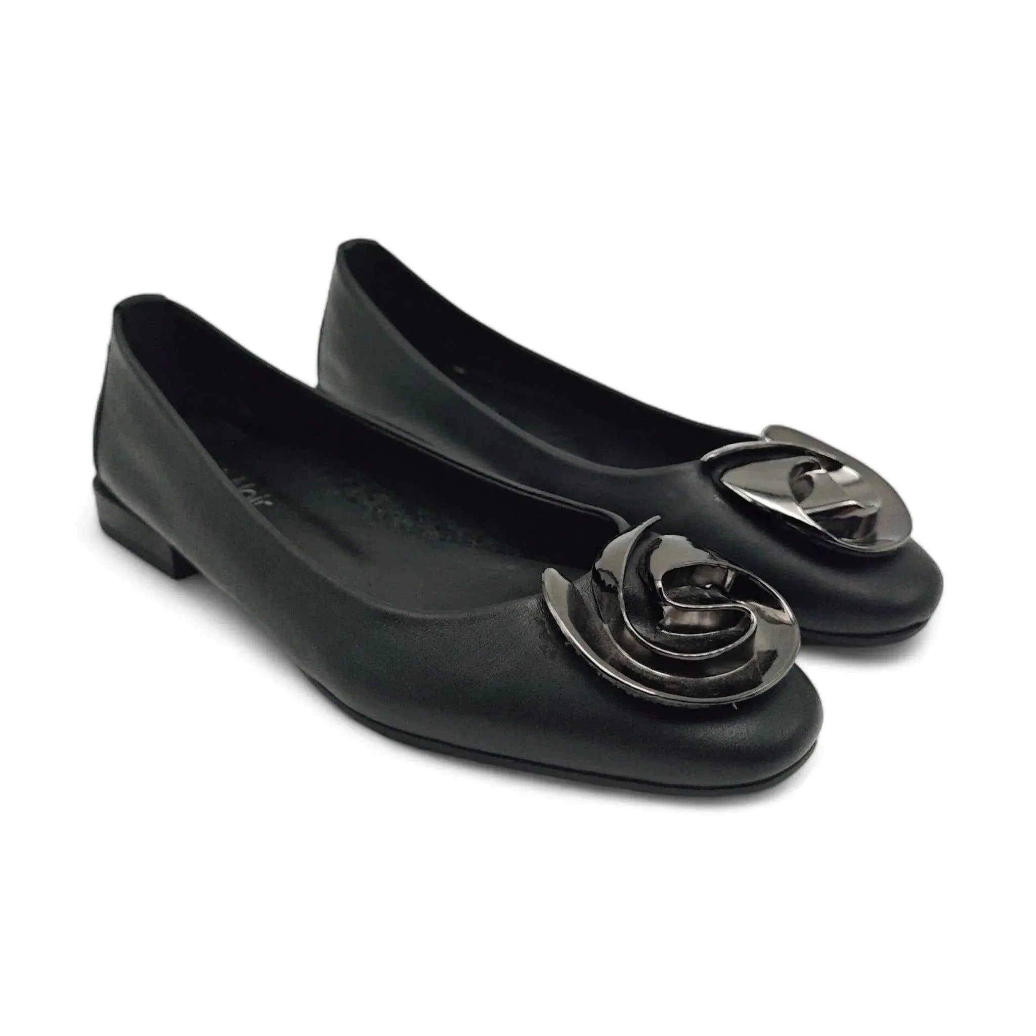 Noa Noir špicaste baletanke na poliuretanskom đonu 24006 - Obuća Monah