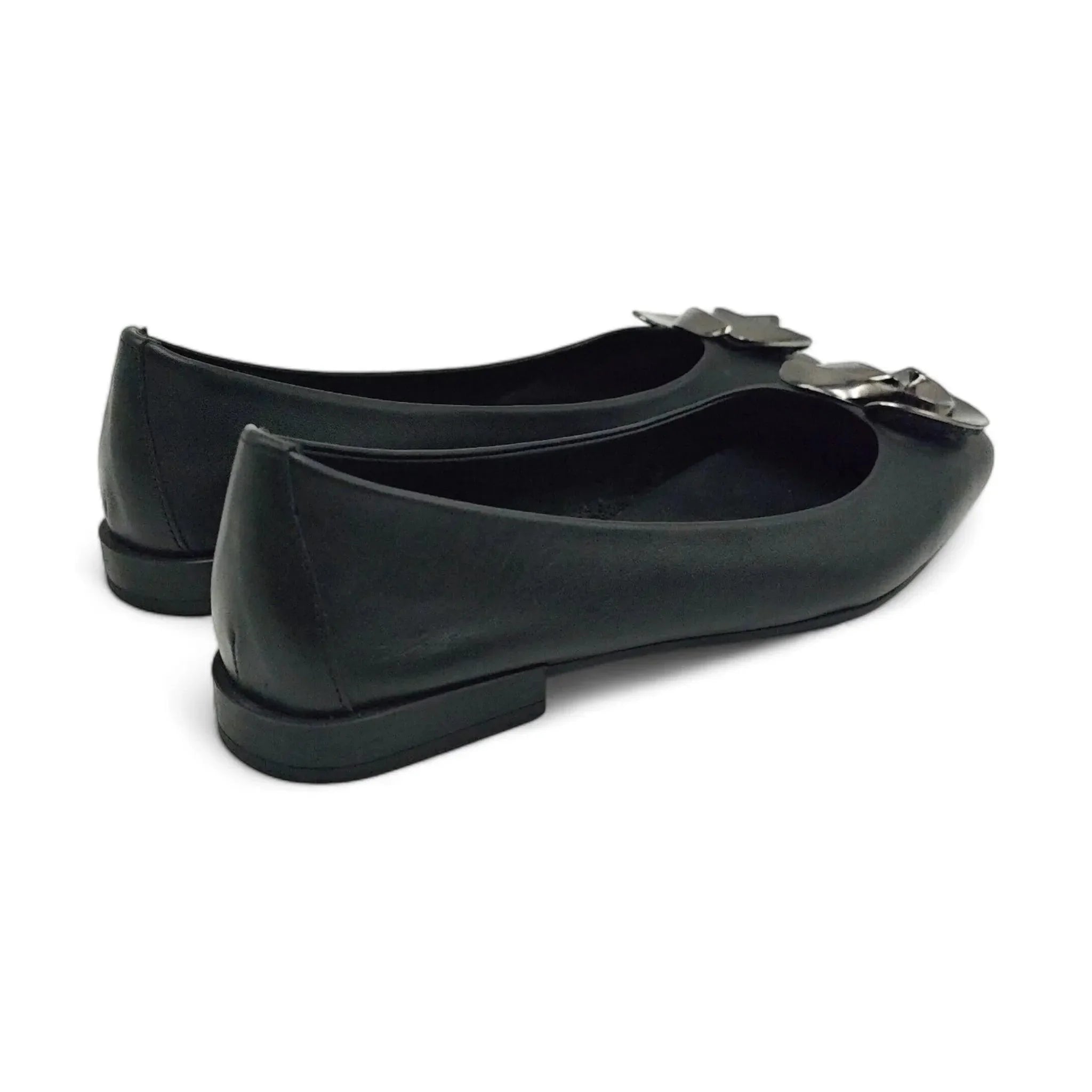 Noa Noir špicaste baletanke na poliuretanskom đonu 24006 - Obuća Monah