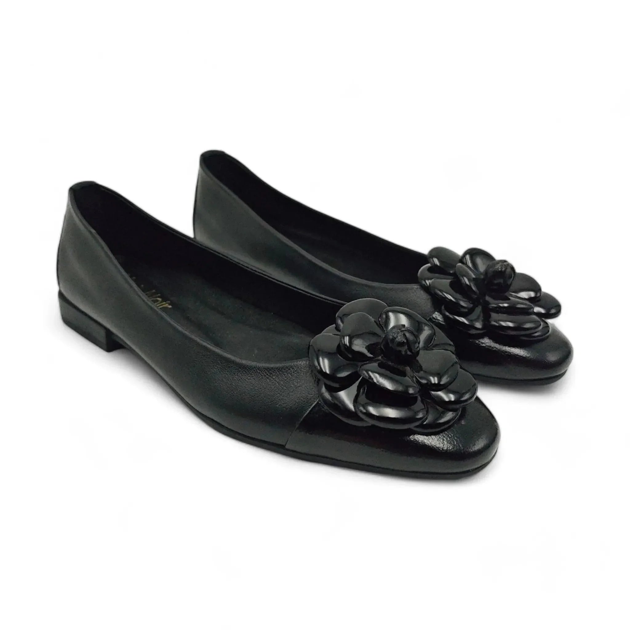 Noa Noir špicaste baletanke na poliuretanskom đonu 24009 - Obuća Monah