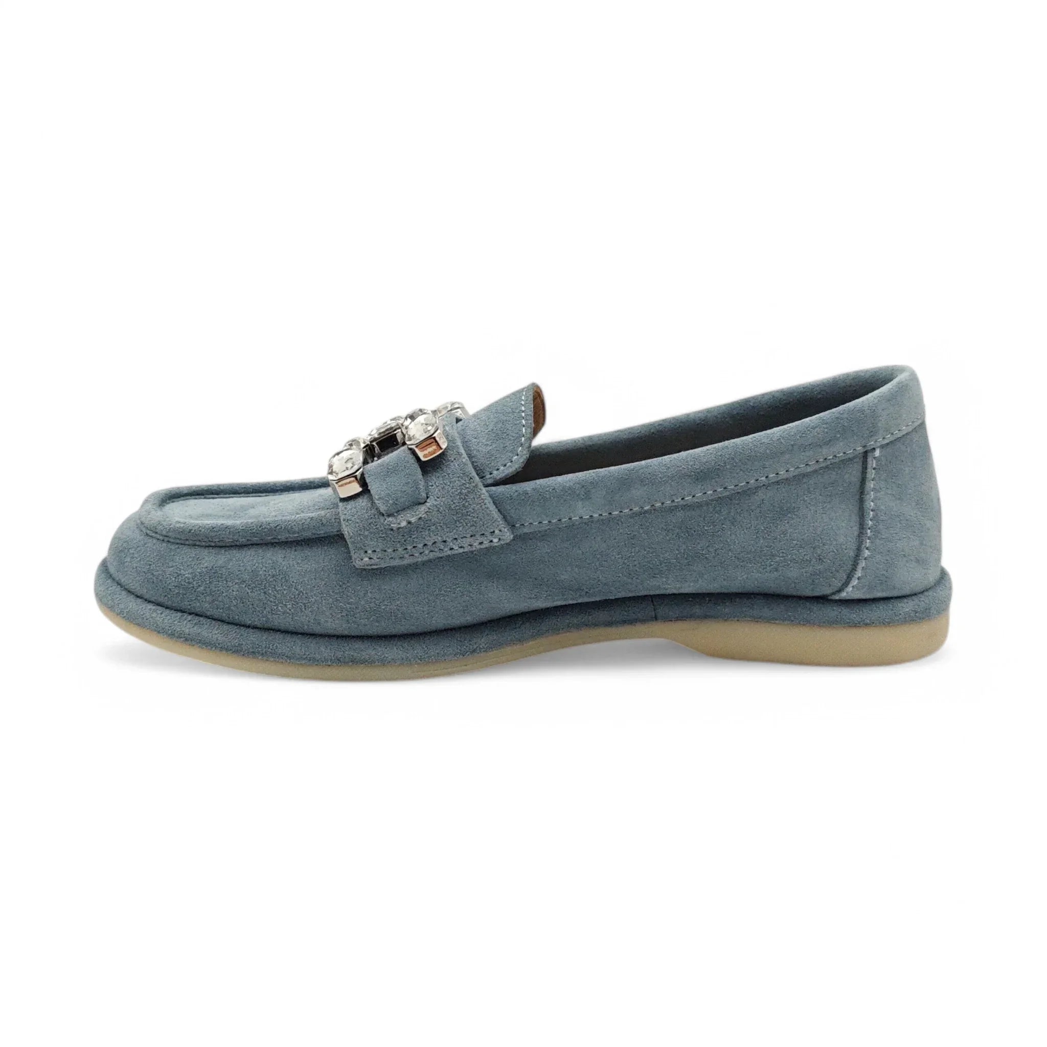Noa Noir klasične penny ravne loafersice 308 - Obuća Monah