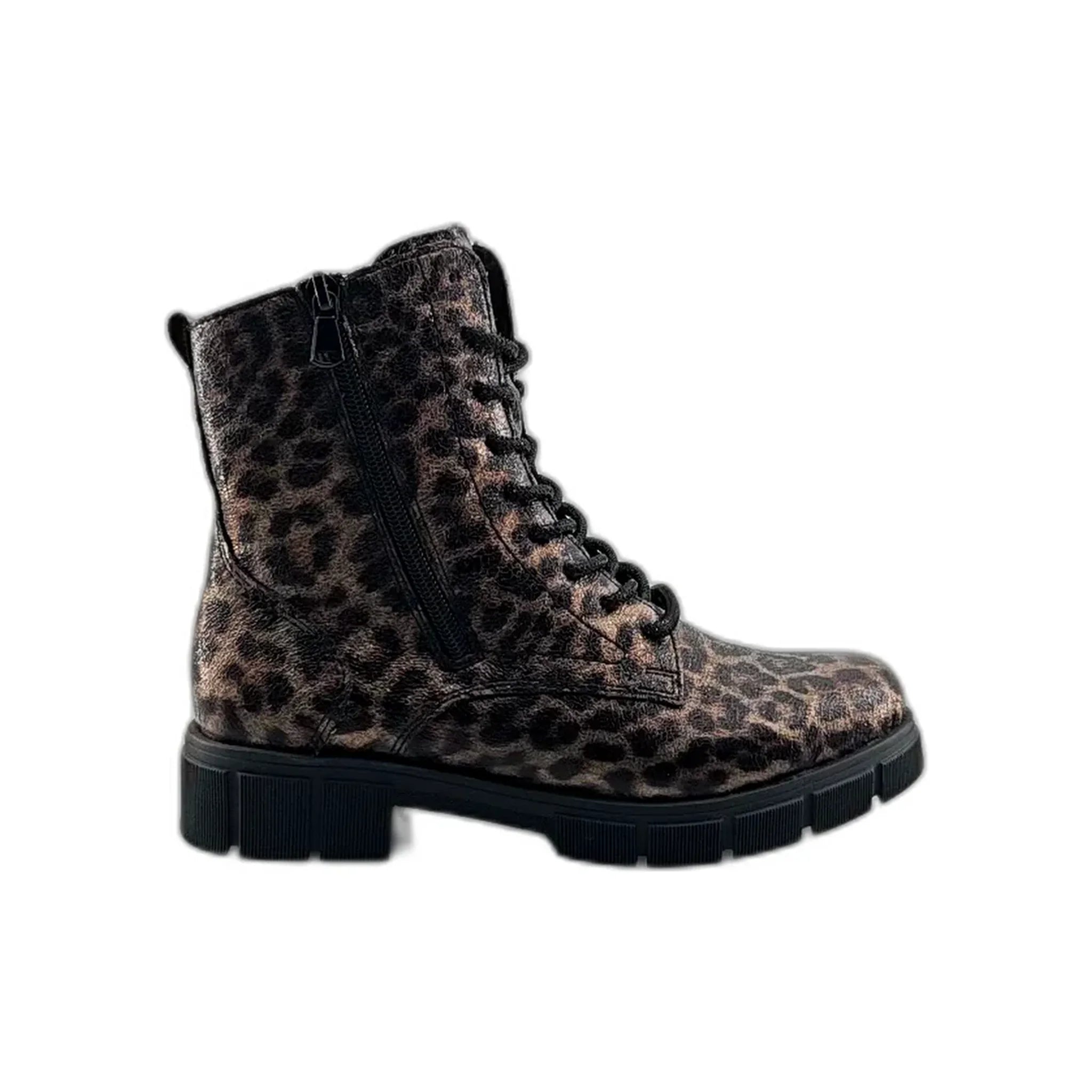 Remonte 7290 smeđi leopard pogled desno