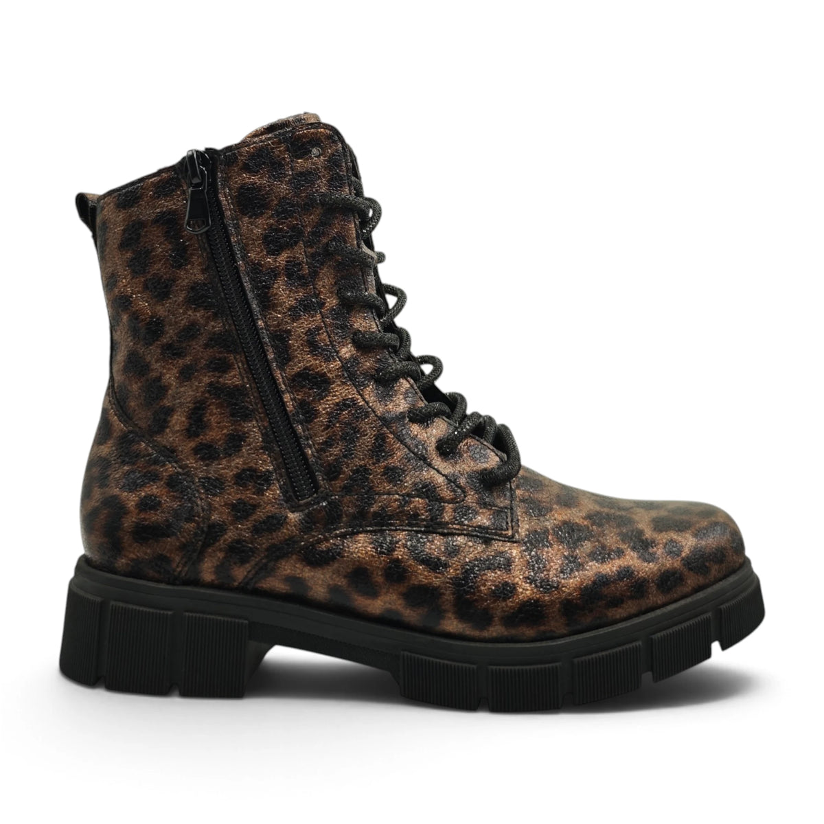 Remonte 7290 smeđi leopard pogled desno