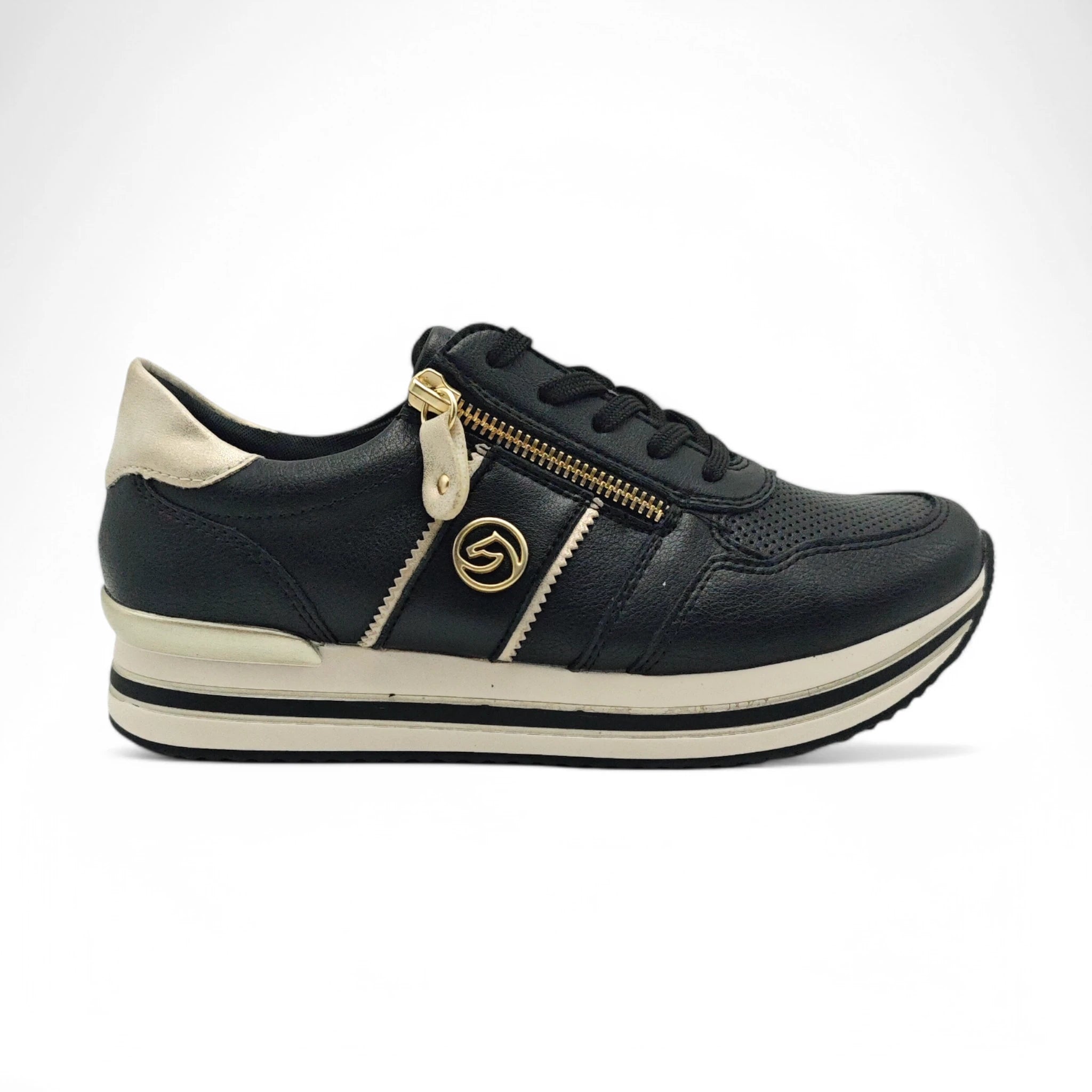 Remonte plitke ravne modne patike na šnjiranje 1327 - Obuća Monah