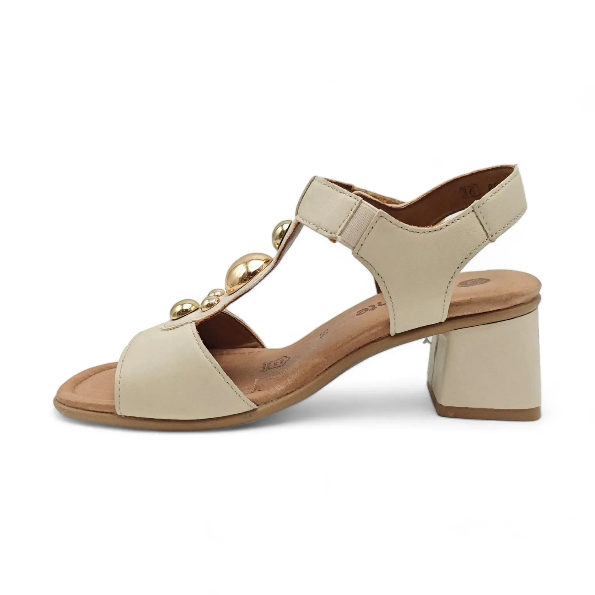 Remonte 152 maglovito taupe pogled levo