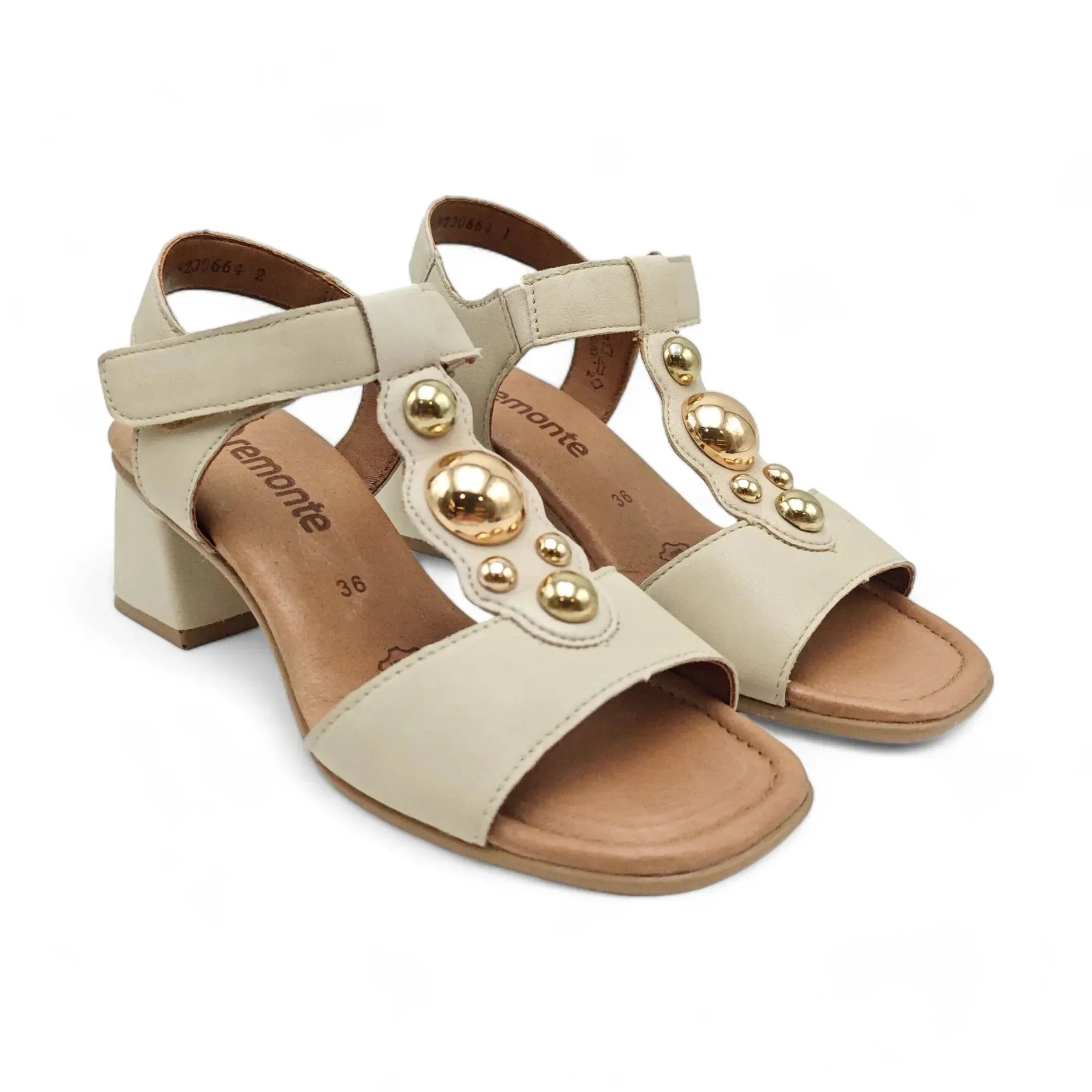 Remonte 152 maglovito taupe pogled spreda