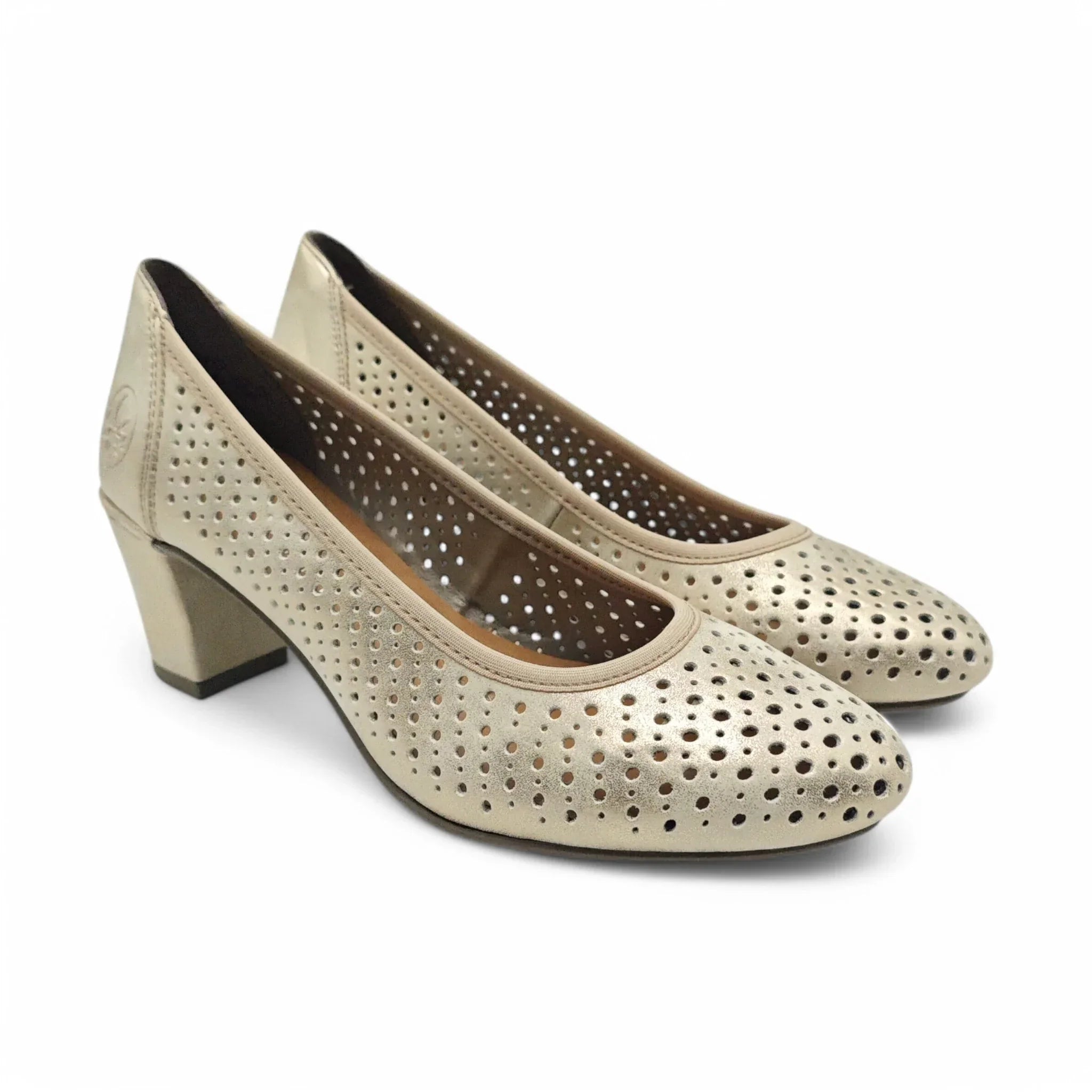 Rieker 41057 sedef pogled spreda