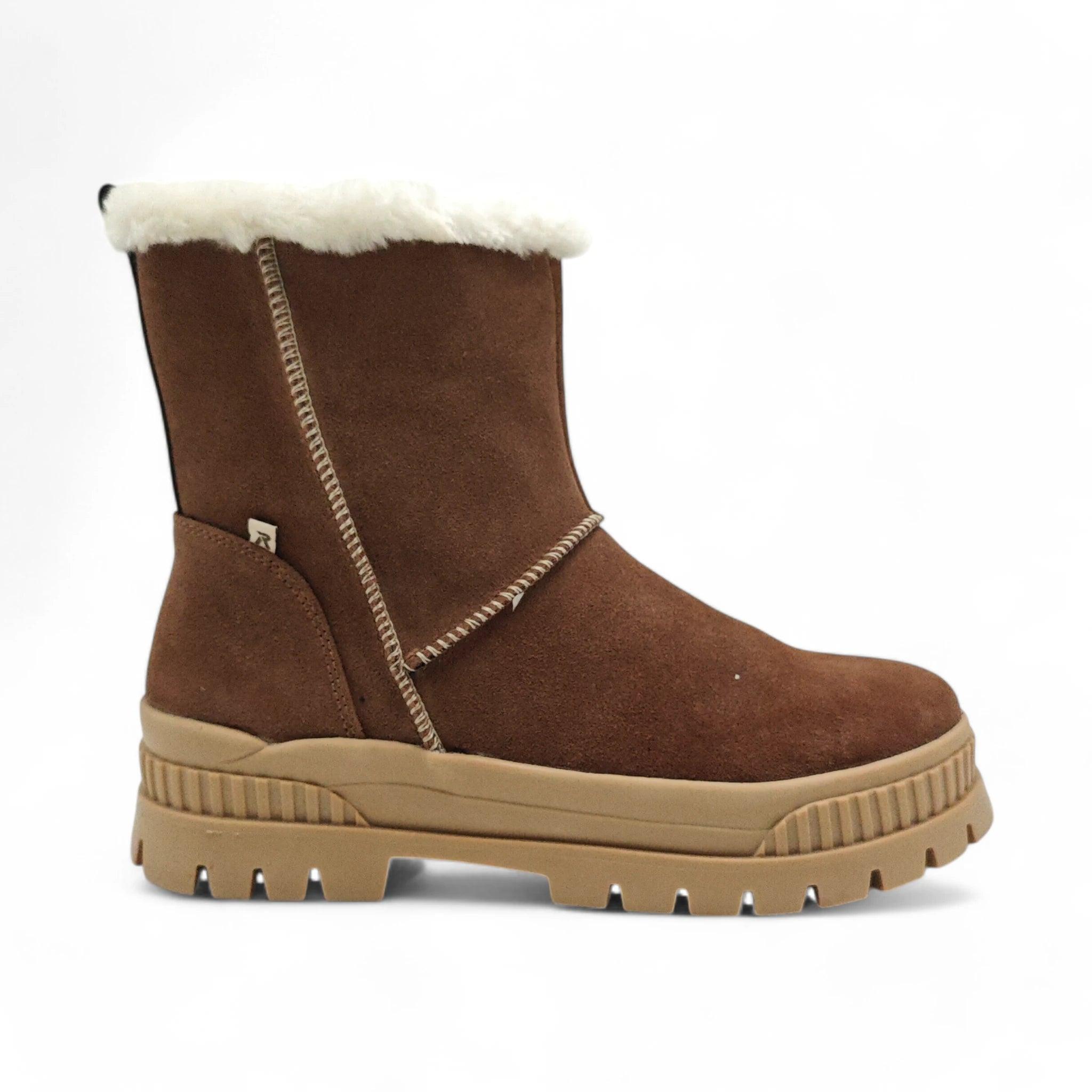 Rieker UGG šunjalice ravne gležnjače na navlačenje 2172 - Obuća Monah
