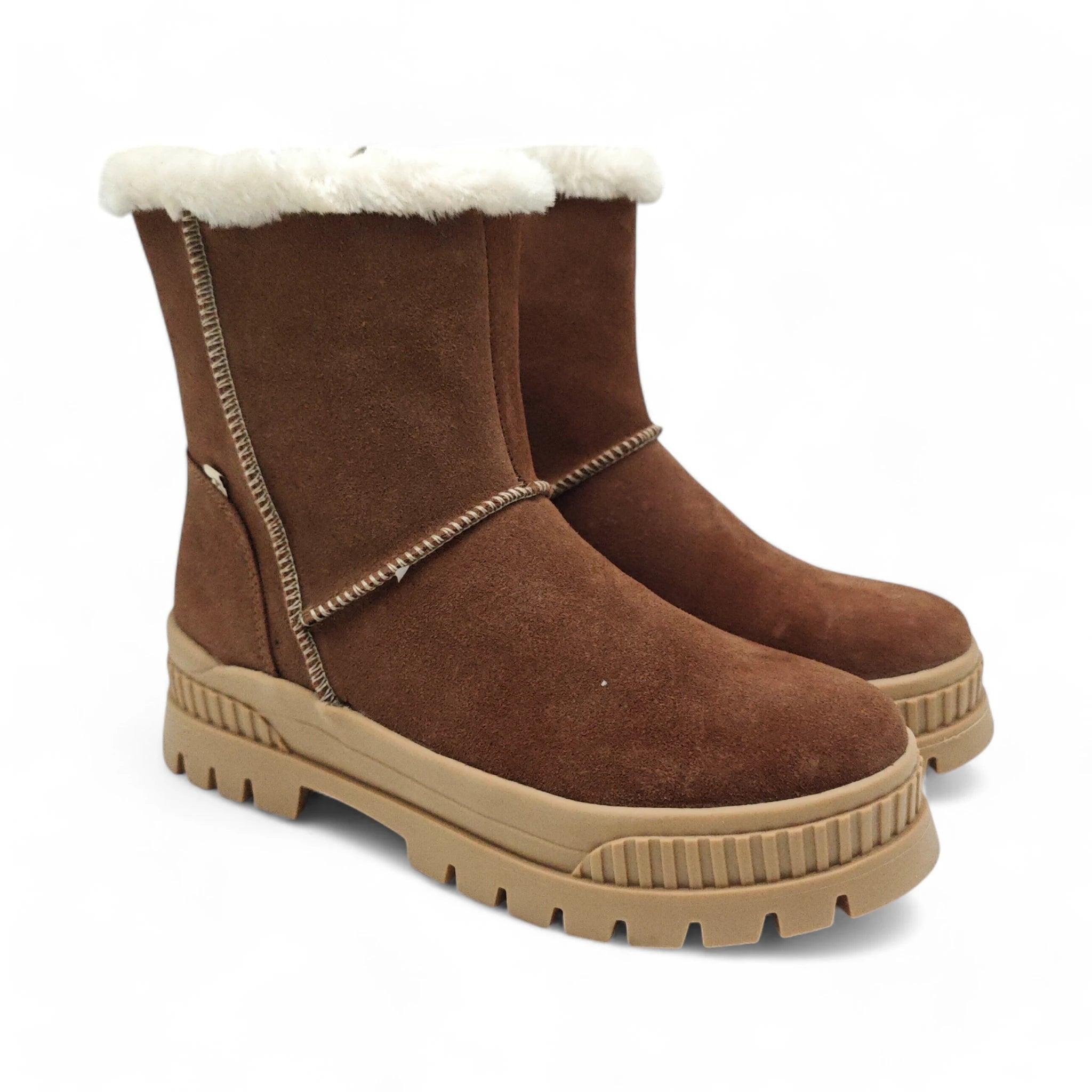 Rieker UGG šunjalice ravne gležnjače na navlačenje 2172 - Obuća Monah