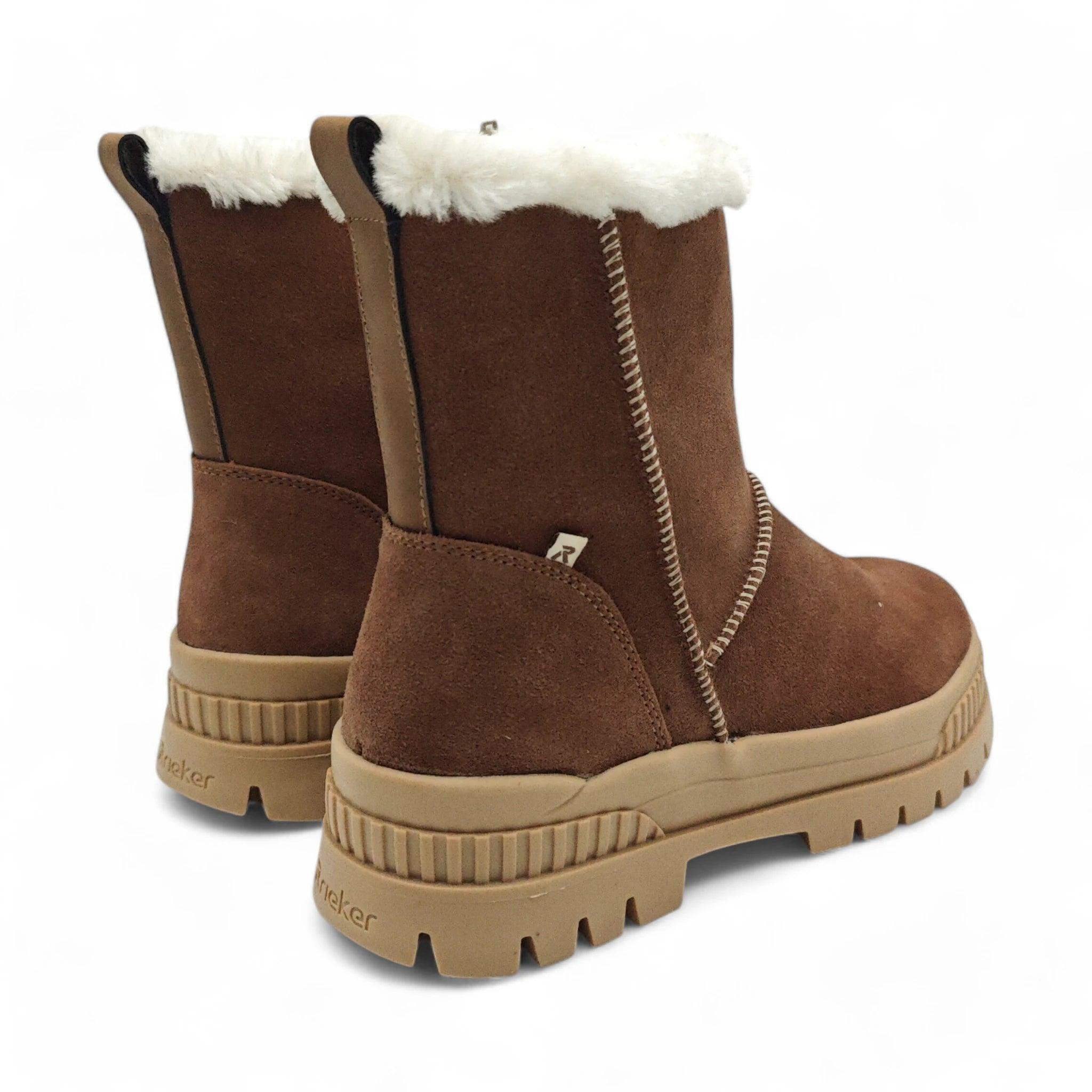 Rieker UGG šunjalice ravne gležnjače na navlačenje 2172 - Obuća Monah