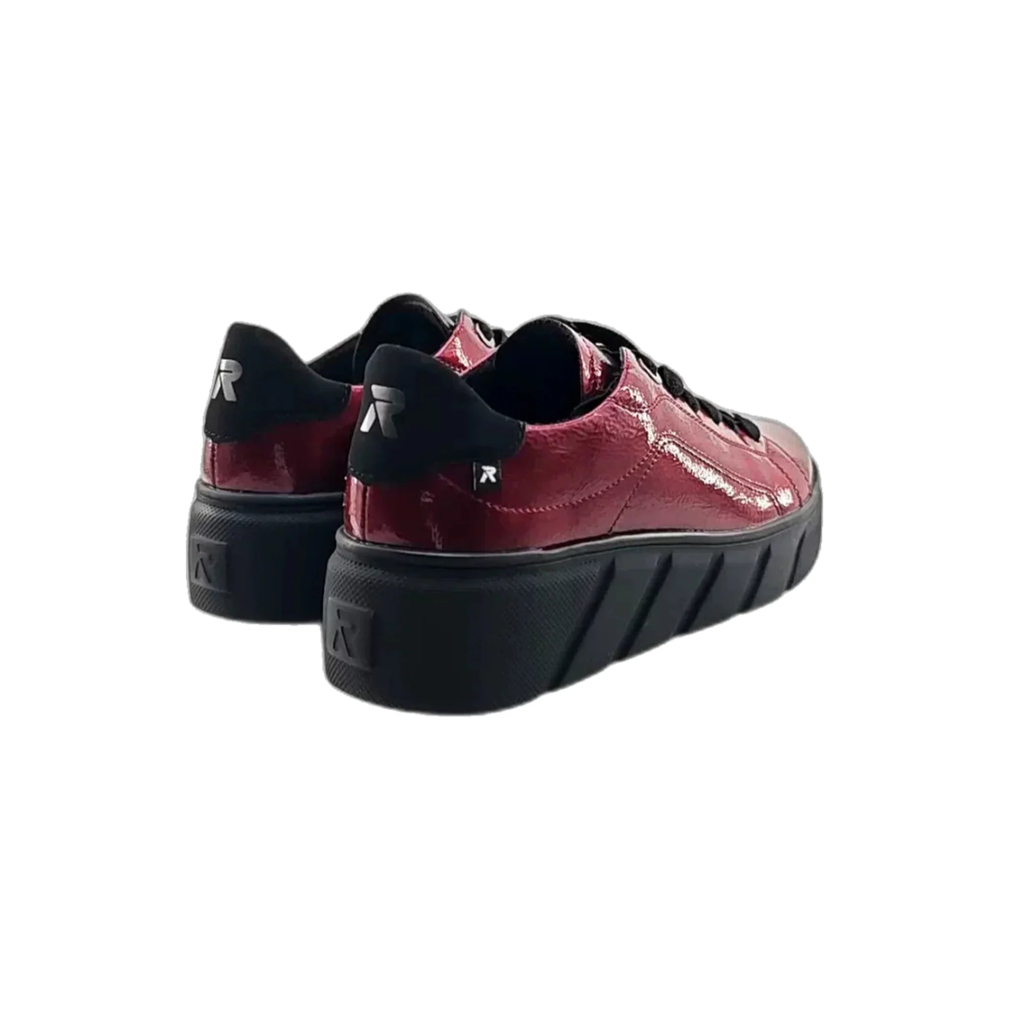 Rieker plitke ravne modne patike na šnjiranje 2601 - Obuća Monah