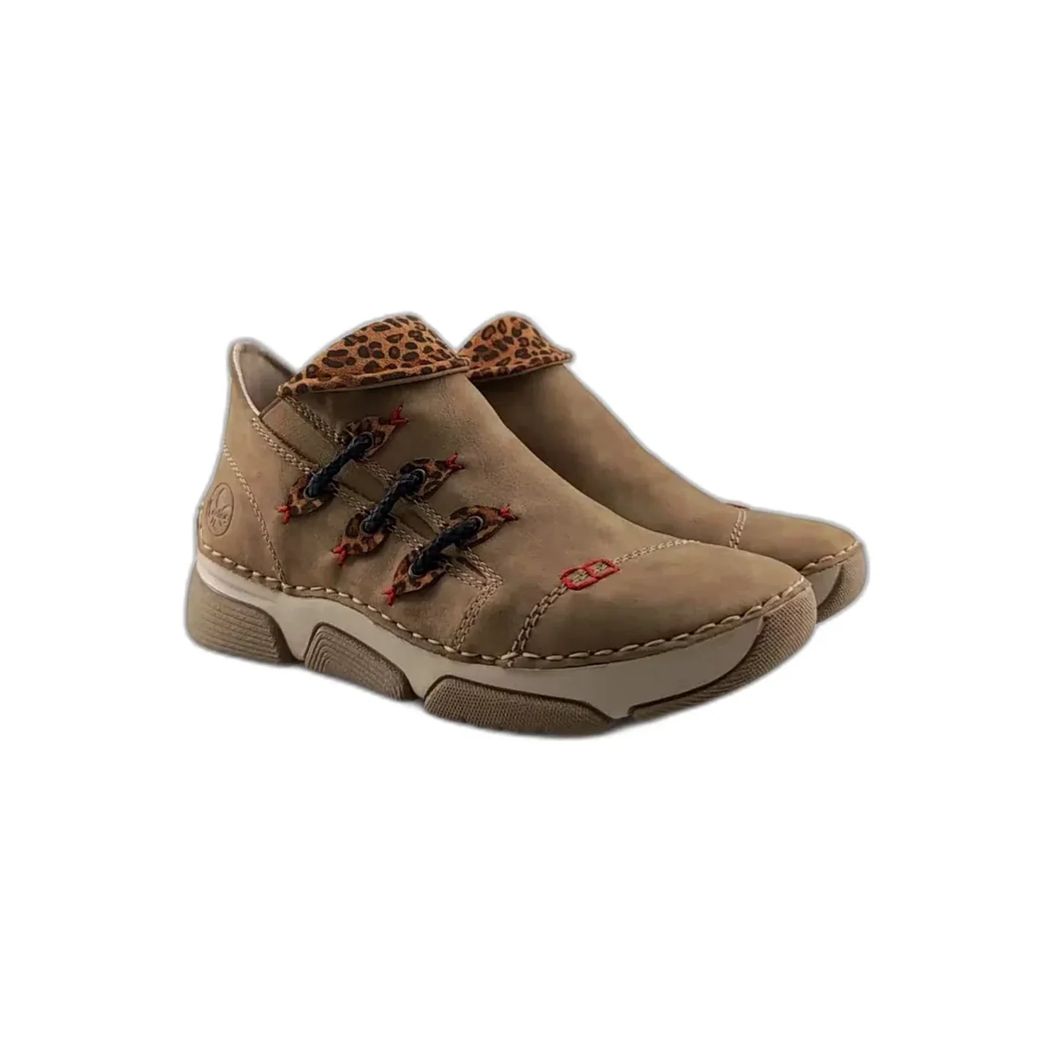 Rieker klasične ravne gležnjače na navlačenje 45983 - Obuća Monah