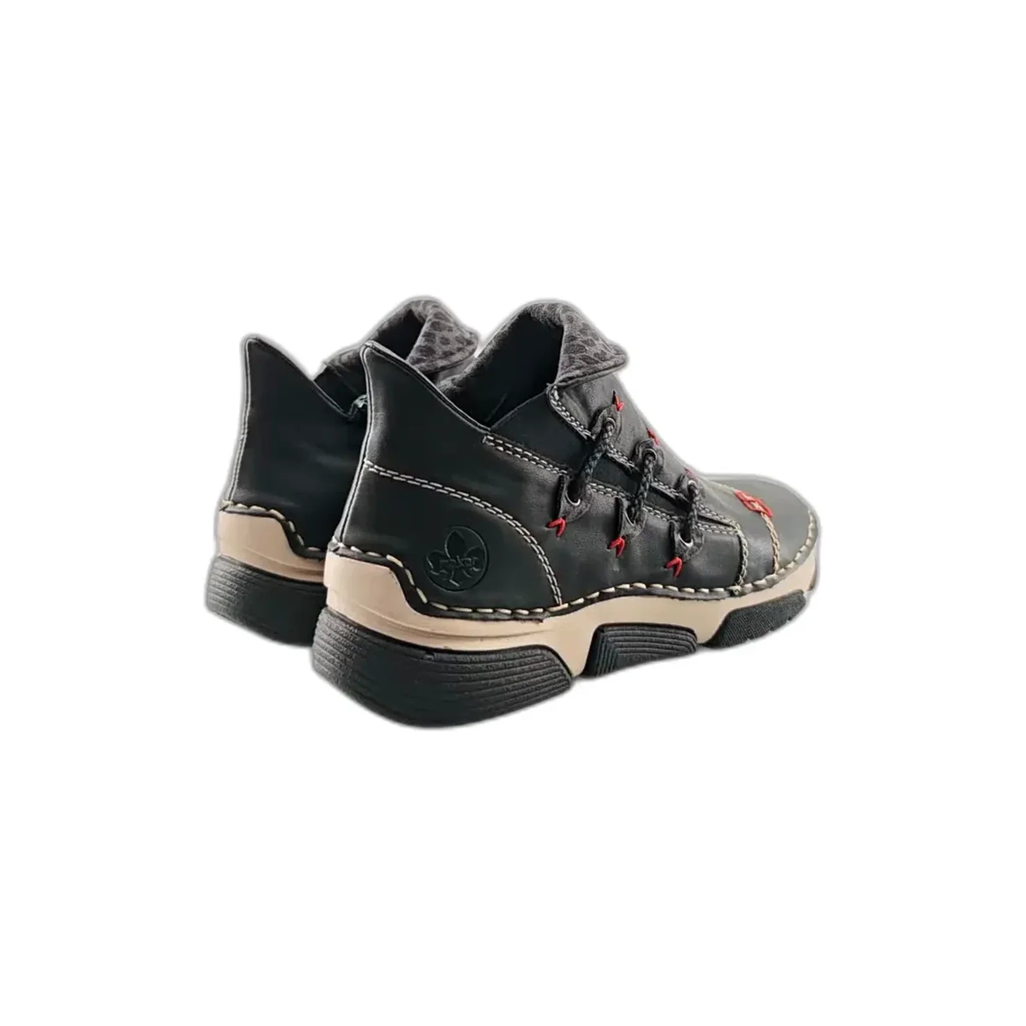 Rieker klasične ravne gležnjače sa zip zatvaračem 45983