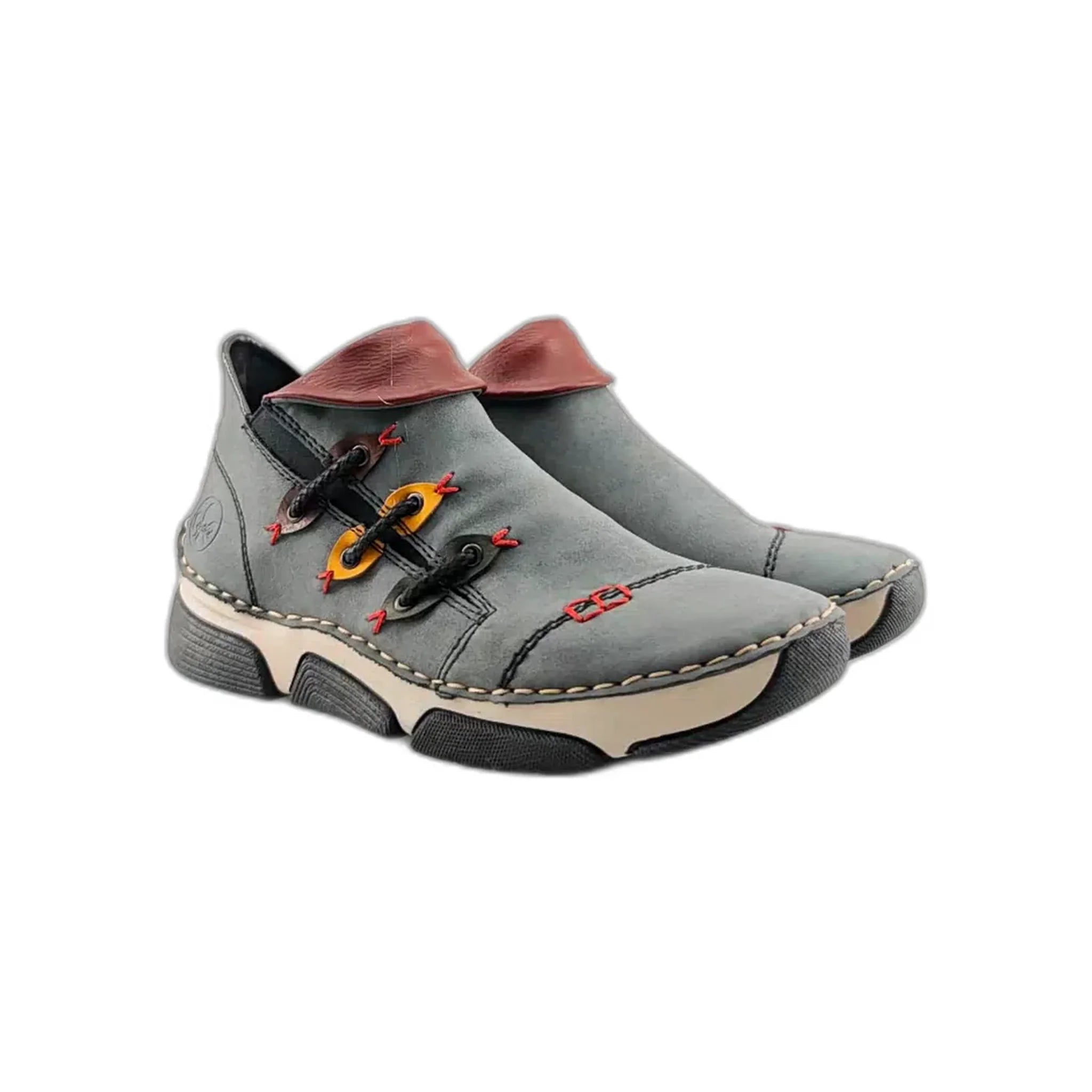 Rieker klasične ravne gležnjače na navlačenje 45983 - Obuća Monah