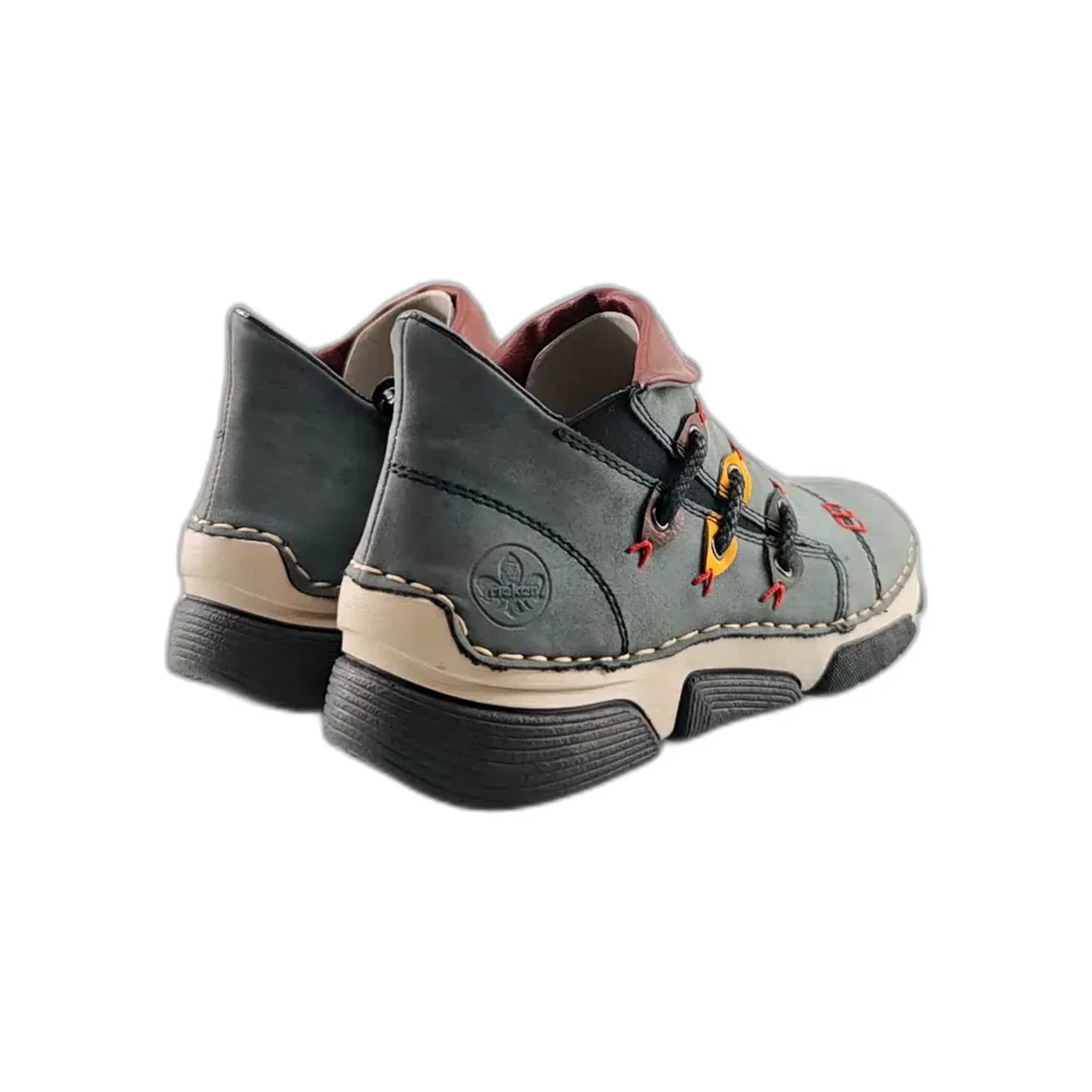 Rieker klasične ravne gležnjače na navlačenje 45983 - Obuća Monah