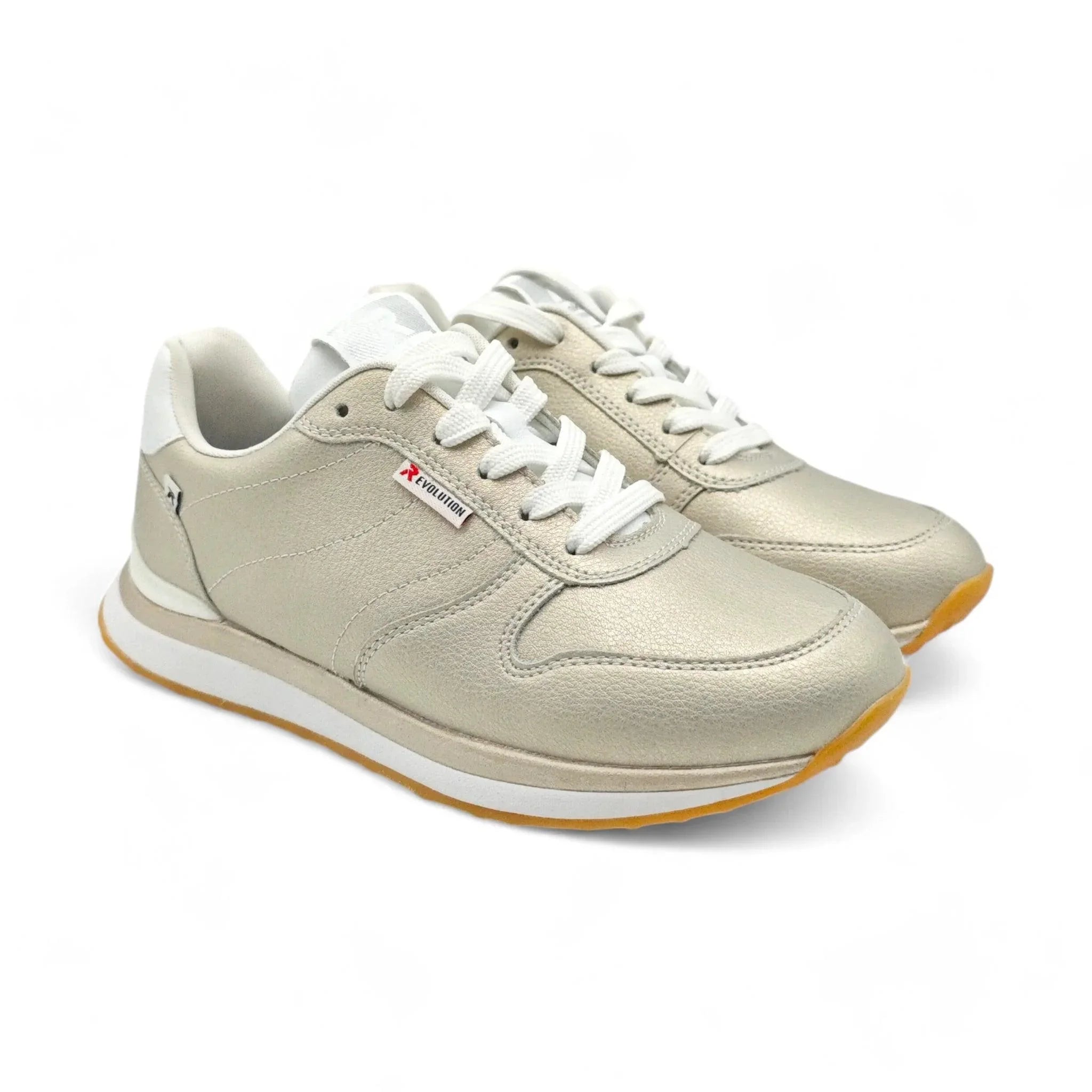 Rieker plitke ravne modne patike na šnjiranje 42500 - Obuća Monah