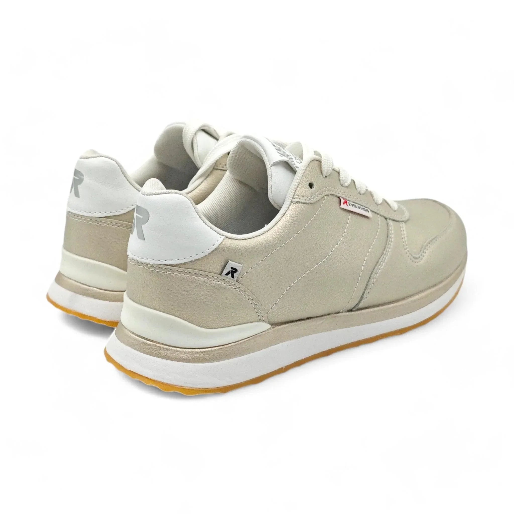 Rieker plitke ravne modne patike na šnjiranje 42500 - Obuća Monah